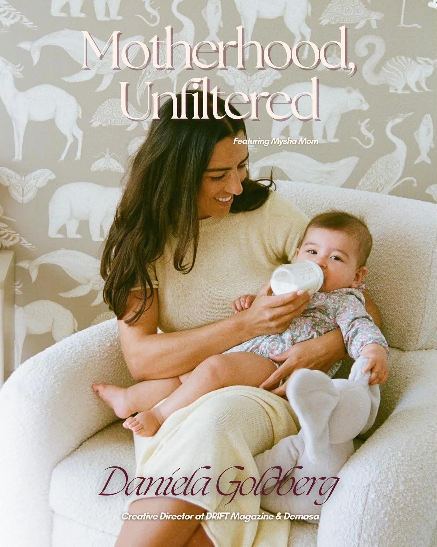 Motherhood, Unfiltered 🤍

Miami-based Mysha mom @danielavelasco shares the quiet transformations that early motherhood has brought into her life &mdash; from trusting her intuition to embracing the blur of sleepless nights. With honesty and softness
