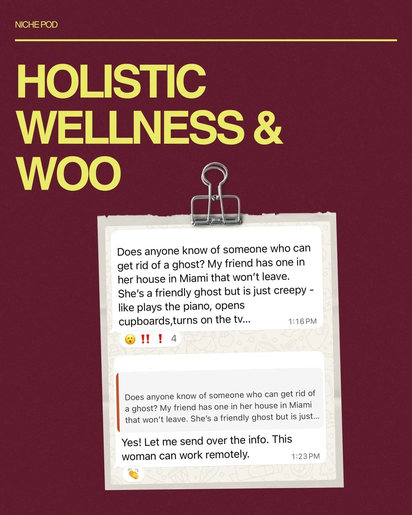 For the woo-woo moms, we see you. There&rsquo;s a pod for everything at Mysha.✨