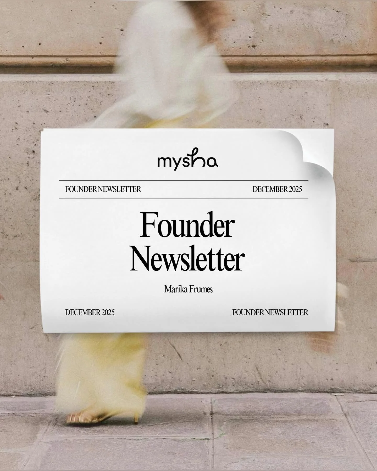 A note from our founder 🤍

This December, @marikafrumes is letting go of granular goals and leaning into something softer: macro intentions.

For this season of motherhood, leadership, and becoming, she&rsquo;s choosing peace over pressure. Alignmen