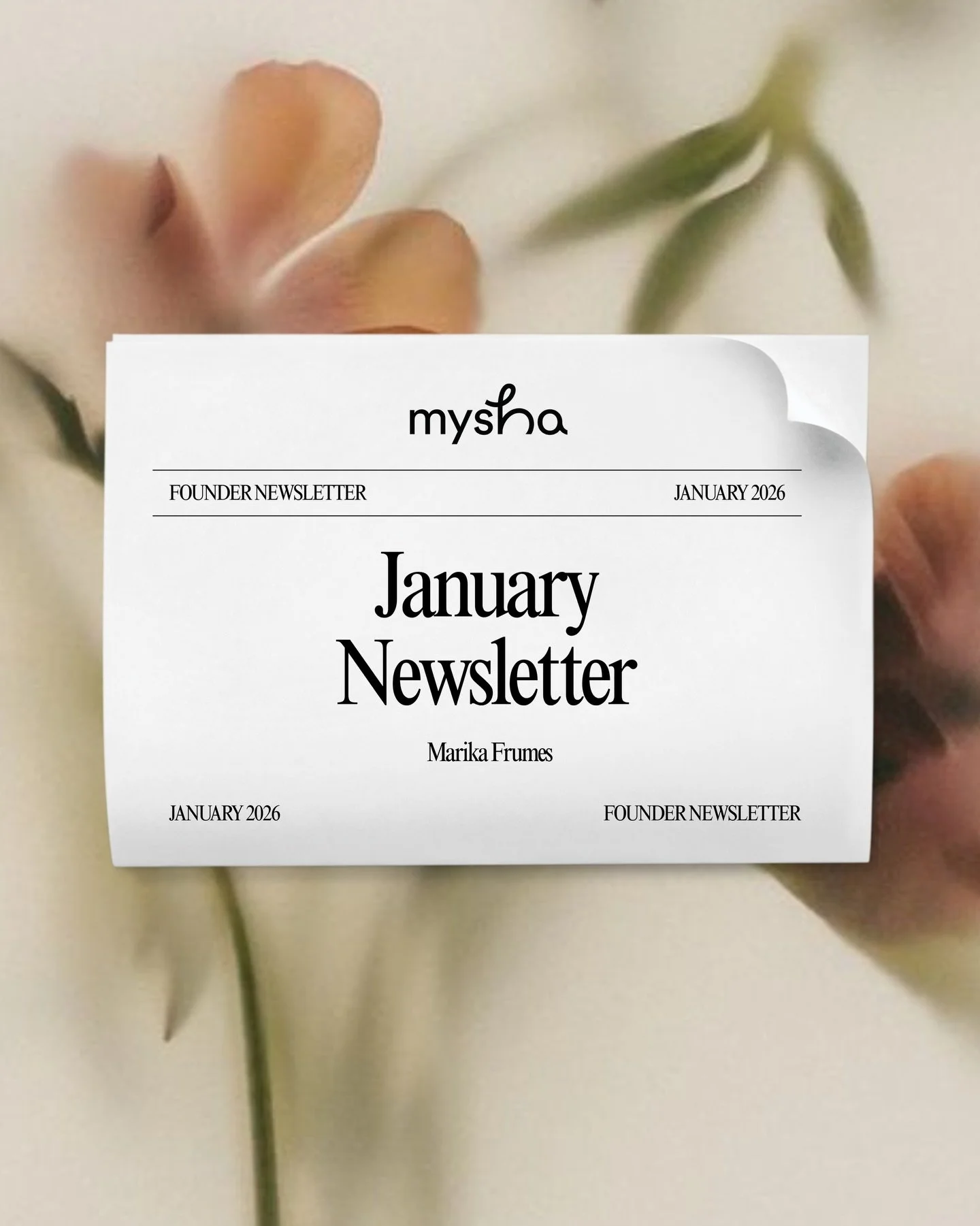 A note from our founder 🤍

This month, @marikafrumes reflects on coming home&mdash;to herself, to community, and to deeper connection.

After years of transition, this season is about rooting. Choosing depth over expansion. Real connection over more