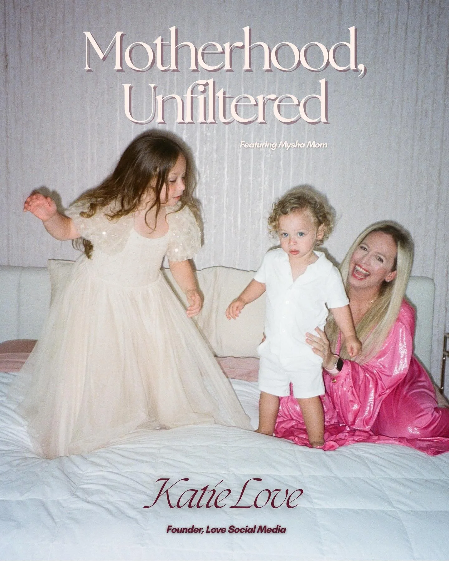 Miami-based Mysha mom Katie Love, @katielovesocial, reflects on the push and pull of motherhood &mdash; finding joy in small moments while navigating ambition, presence, and guilt in this season of life.

She shares how motherhood has reshaped the wa