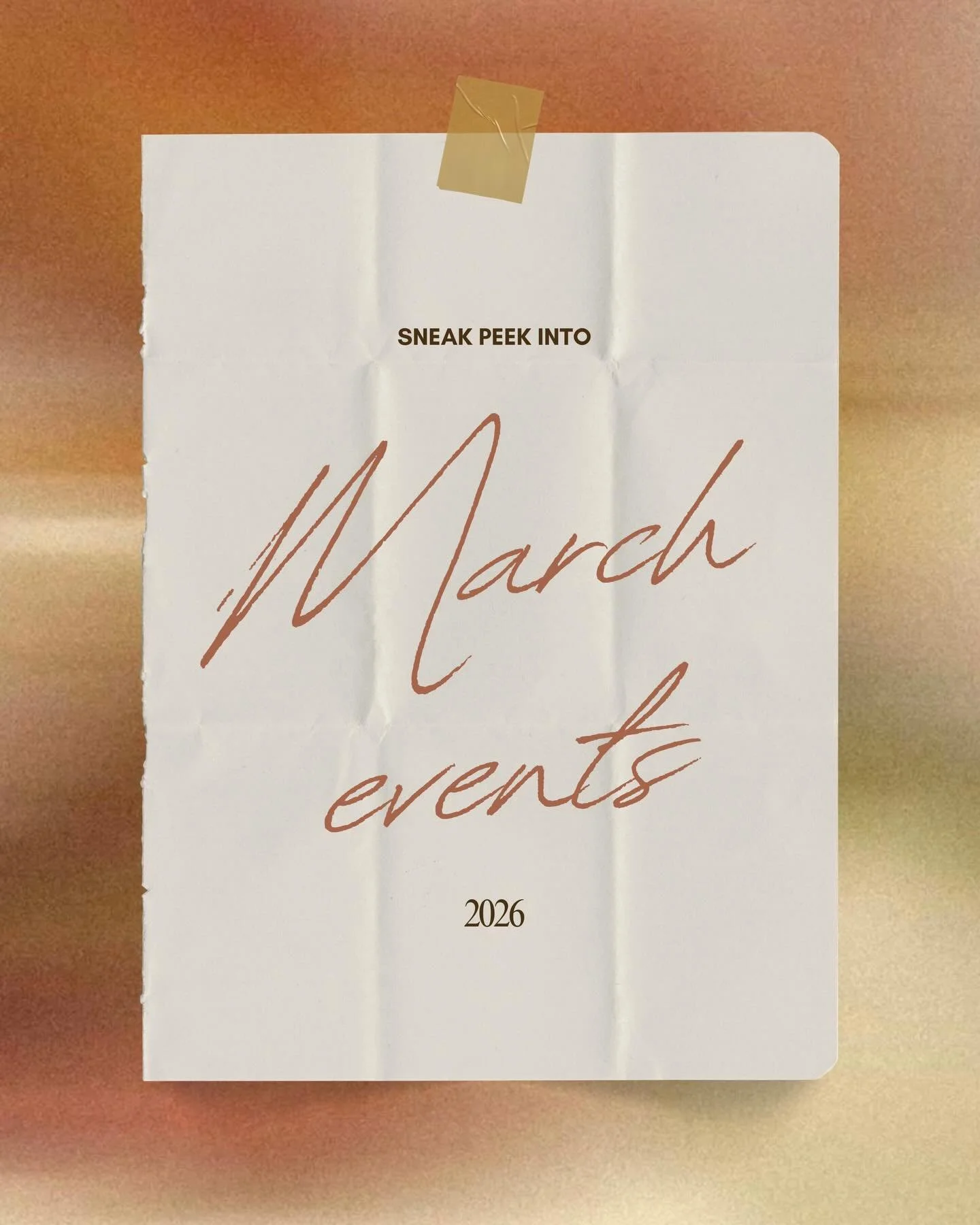 March invites us forward 🤍
Into longer days, fresh perspective, and rooms that feel expansive.

This month&rsquo;s Mysha events are about momentum &mdash; thoughtful conversation, meaningful connection, and community that meets you exactly where you