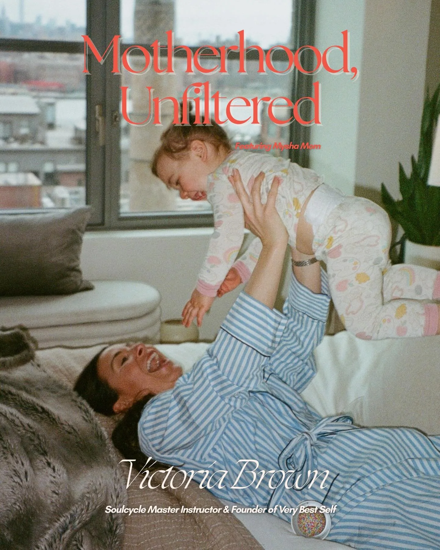 Mysha Mom Victoria Brown (@victoriabrown), SoulCycle Master Instructor and founder of @verybestself, shares how motherhood brought her closer to her most authentic self &mdash; expanding her sense of purpose, love, and resilience.

From navigating mo