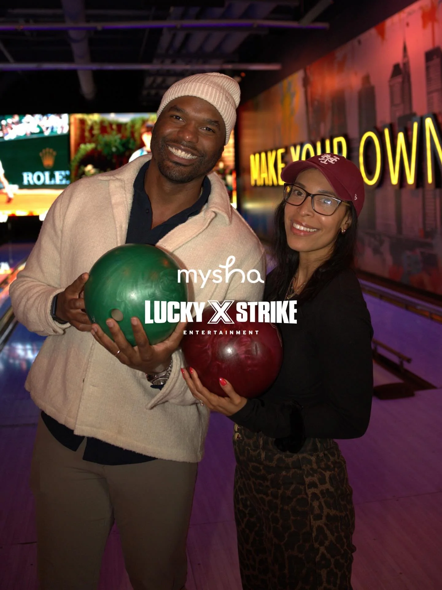 Parents&rsquo; Night Out in NYC, hosted by the best partner we could&rsquo;ve asked for, @luckystrikeent.

When it comes to real community, that means getting the partners into the mix. They might not have their own Mysha pod but they certainly benef
