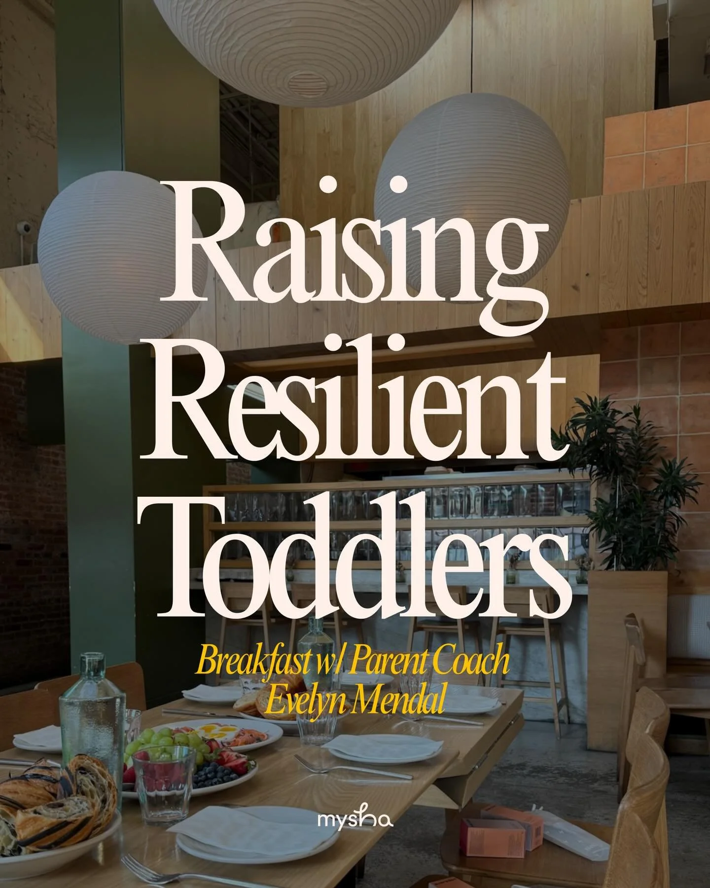 Raising Resilient Toddlers with Evelyn Mendal, Licensed Mental Health Therapist and Founder of Hatch &amp; Bloom (@hatchandbloomco)🤍

A morning spent understanding what&rsquo;s really happening beneath toddler behavior&mdash;rooted in development, n