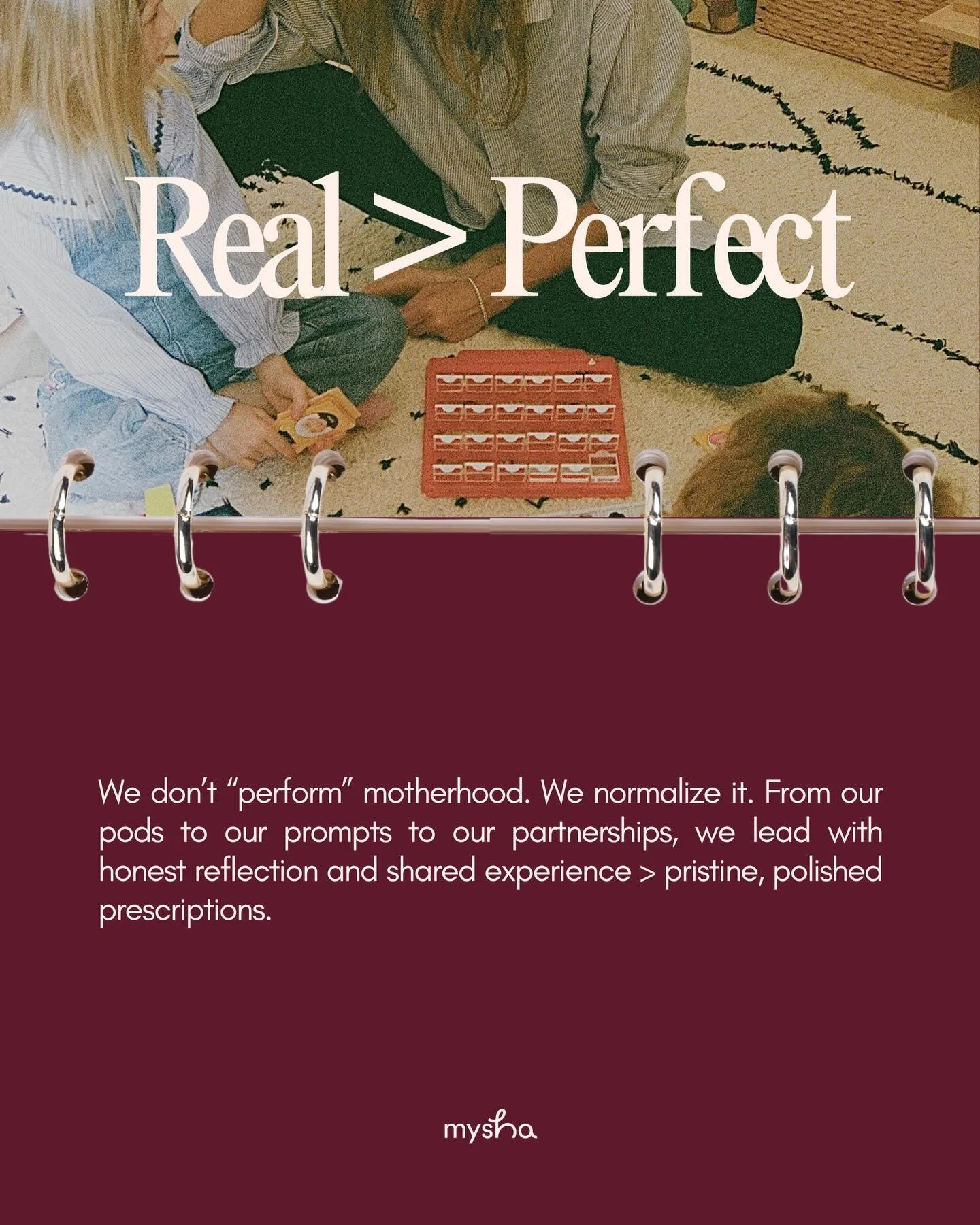 What started as a WhatsApp group of 18 women has grown into something more intentional.

Mysha was built on the belief that connection should be designed, not left to chance. That support should feel considered. That belonging should be felt, not jus