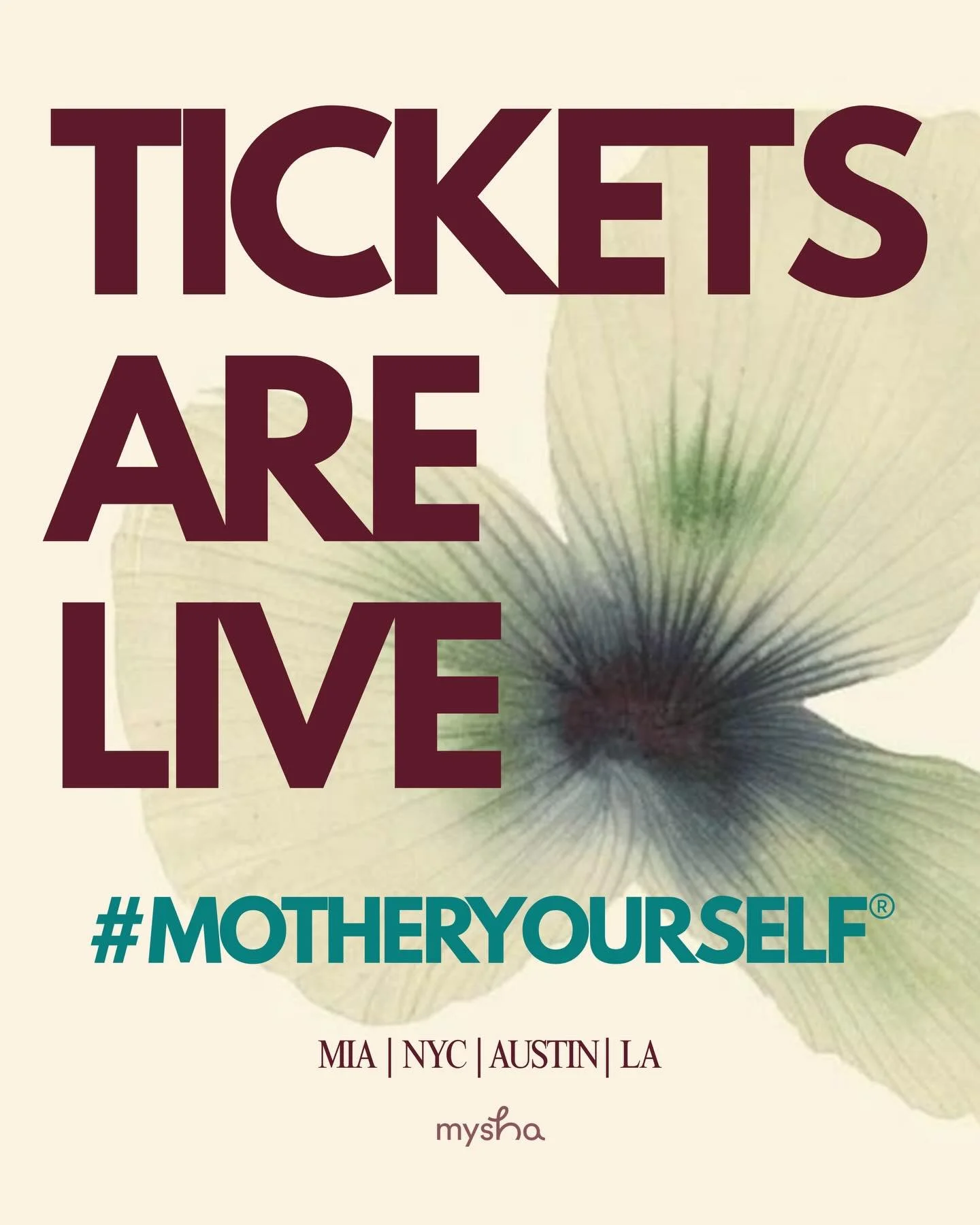 #MotherYourself&reg; is back.

A series of gatherings across four cities, created to hold you in this season&mdash;wherever you are in your motherhood journey.

Each event is designed with intention: to reconnect you to yourself, to community, and to