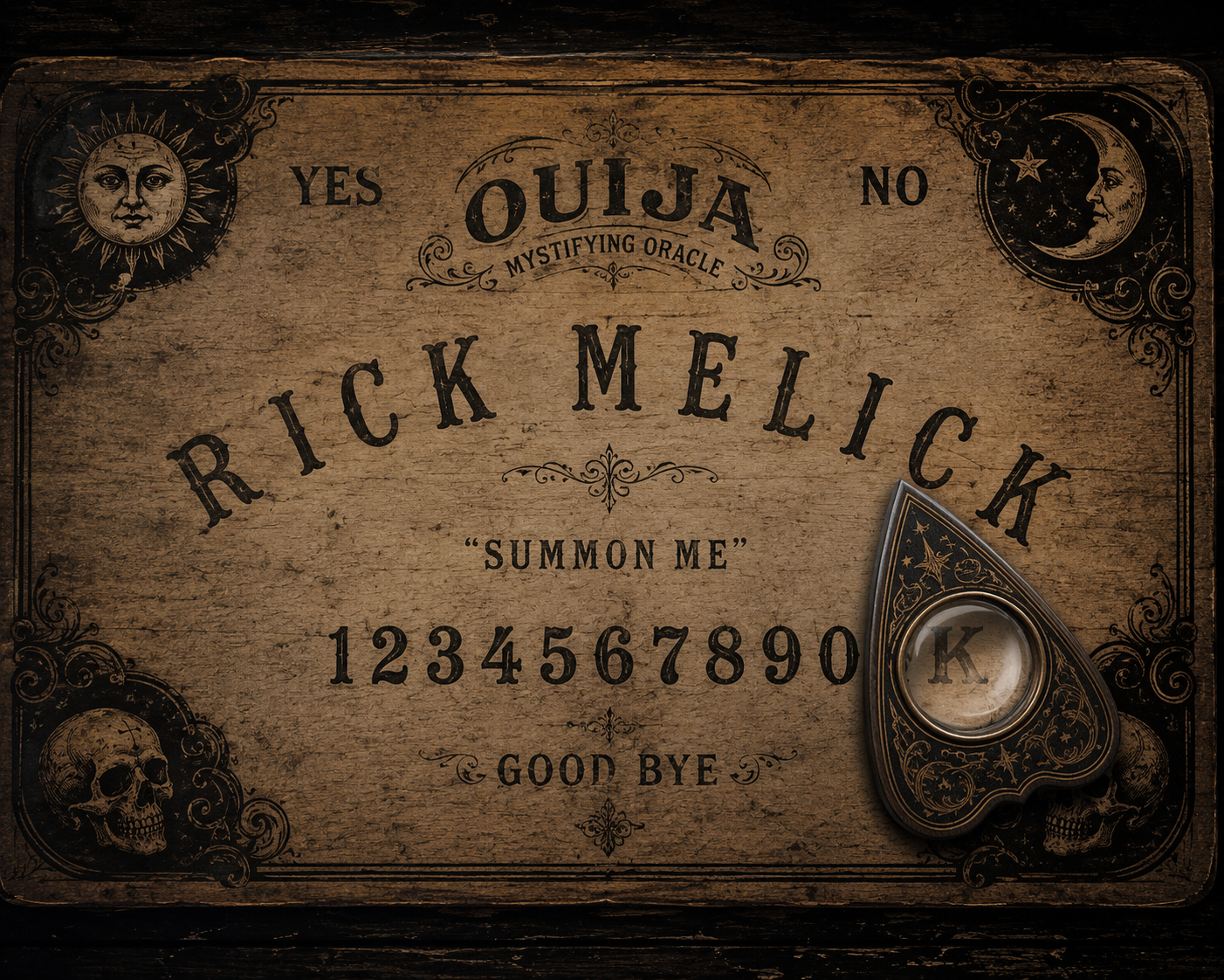 Rick Melick’s “Summon Me,” an original music project exploring mystery, the supernatural, and the occult through music and visual storytelling.