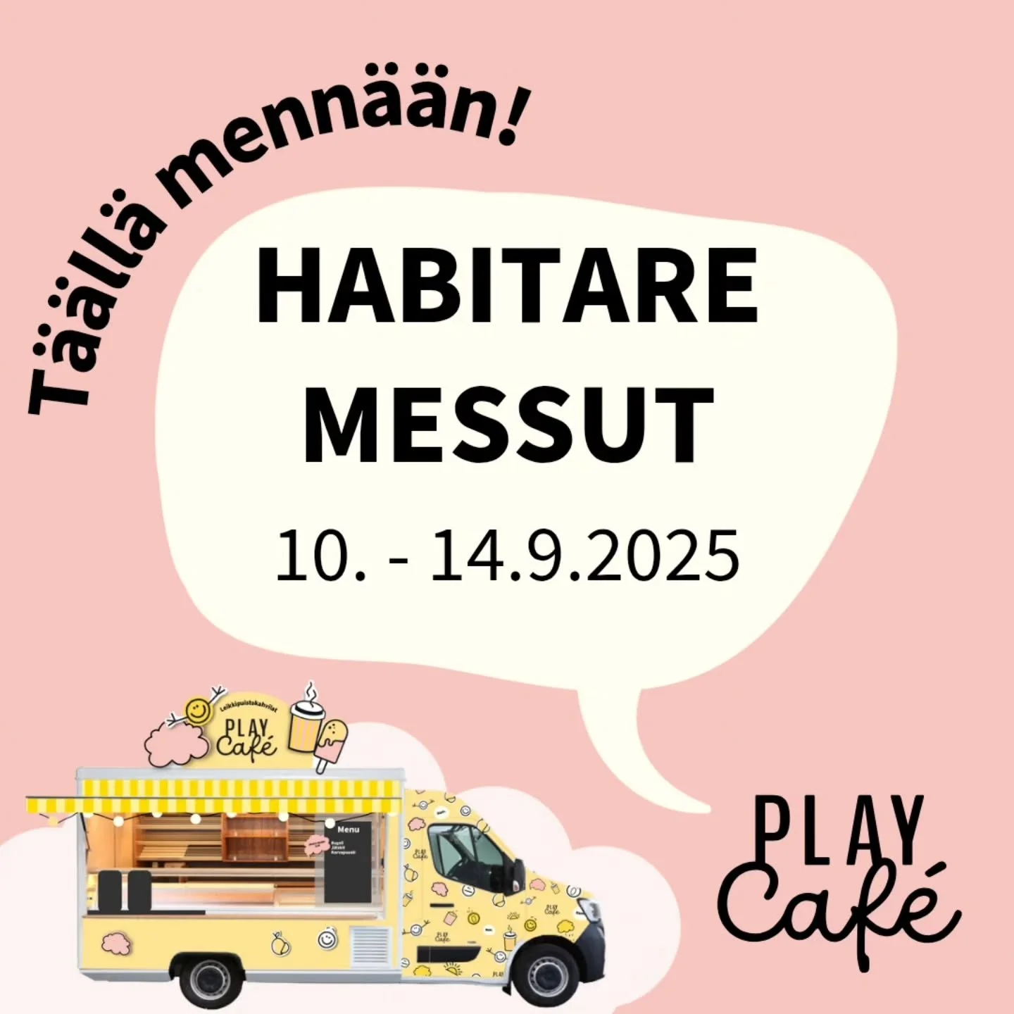 ARVONTA!

Play Caf&eacute; paku on osana Habitare Kids osastoa 10.-14.9 Helsingin messukeskuksessa ja meill&auml; on ilo arpoa lippuja! 🥳

Arvomme 20kpl lippupaketteja, yhdess&auml; paketissa on 2lippua.
Arvonta on nopea ja aika osallistua tiistaihi