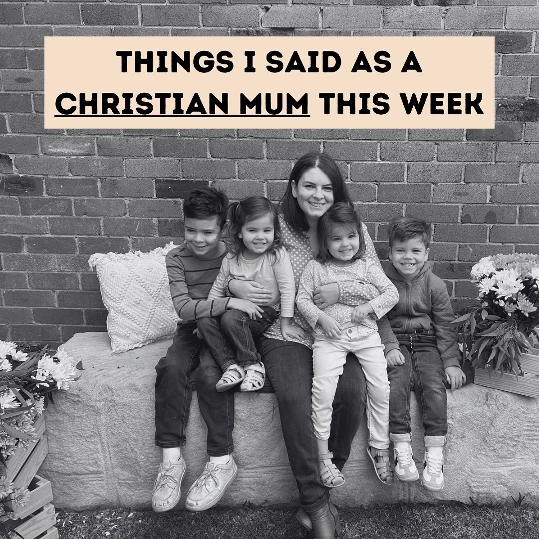 What are some things you found yourself saying this week? 💜
.
.
.

#christianparenting #christianmom #christianmum #faithandfamily  #gospelcentredparenting #risenmotherhood #learningathome