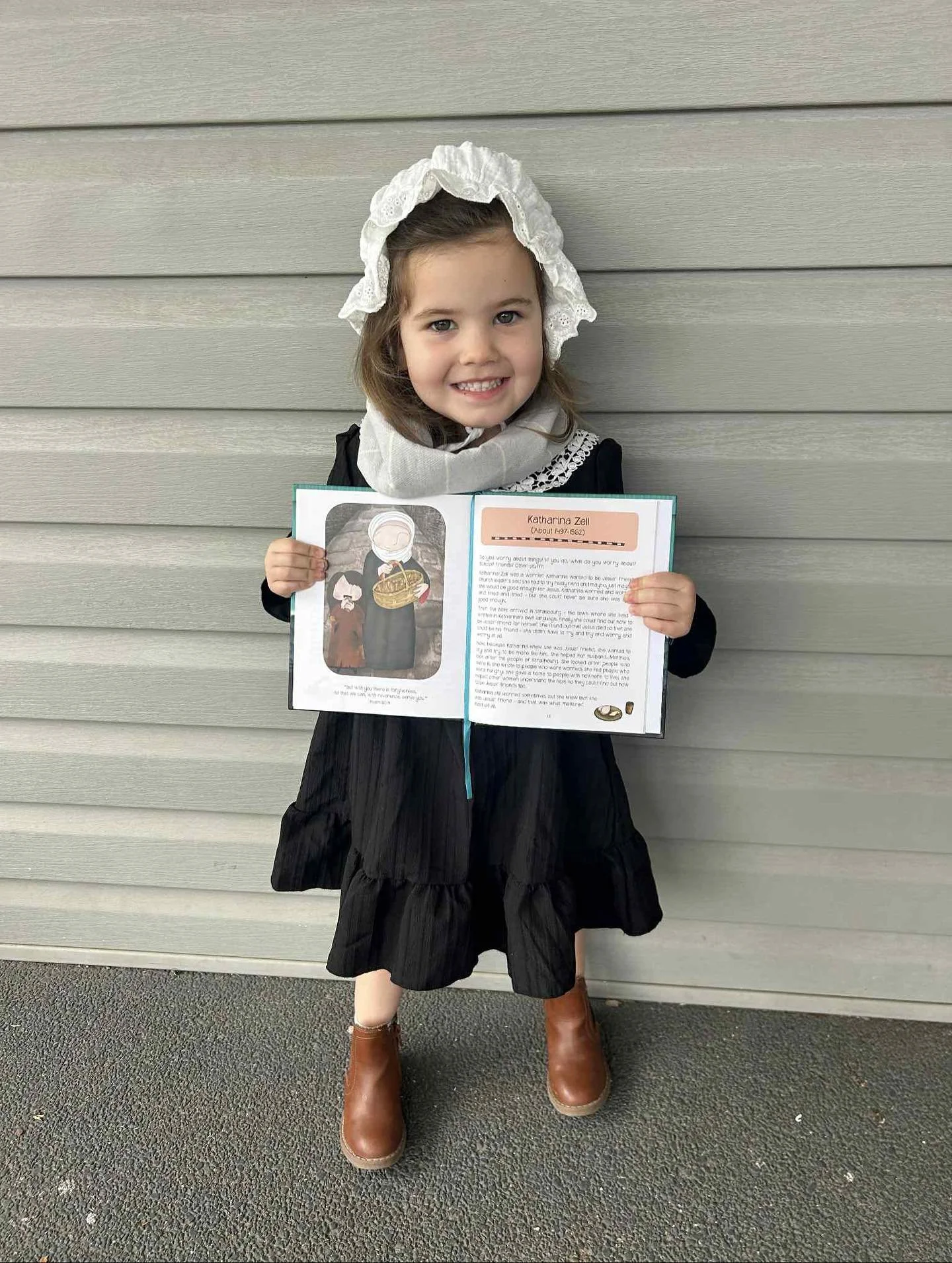 Last Reformer for the year! 
Katharina Zell - married to Matthias Zell in one of the first clergy marriages. Supported her husband in his ministry, fed the poor, cared for Protestant refugees in her home. After her husband died she became a leading f