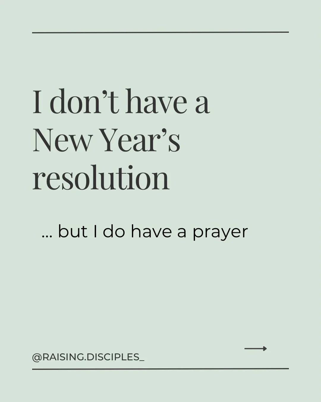 Sooooo is now the time I&rsquo;m meant to announce my goals for this year? Cause&hellip; eh. I&rsquo;m just not that into it. I know I won&rsquo;t keep them.

But I do have a prayer. 
I try to have one each year that I keep coming back to and pray fo