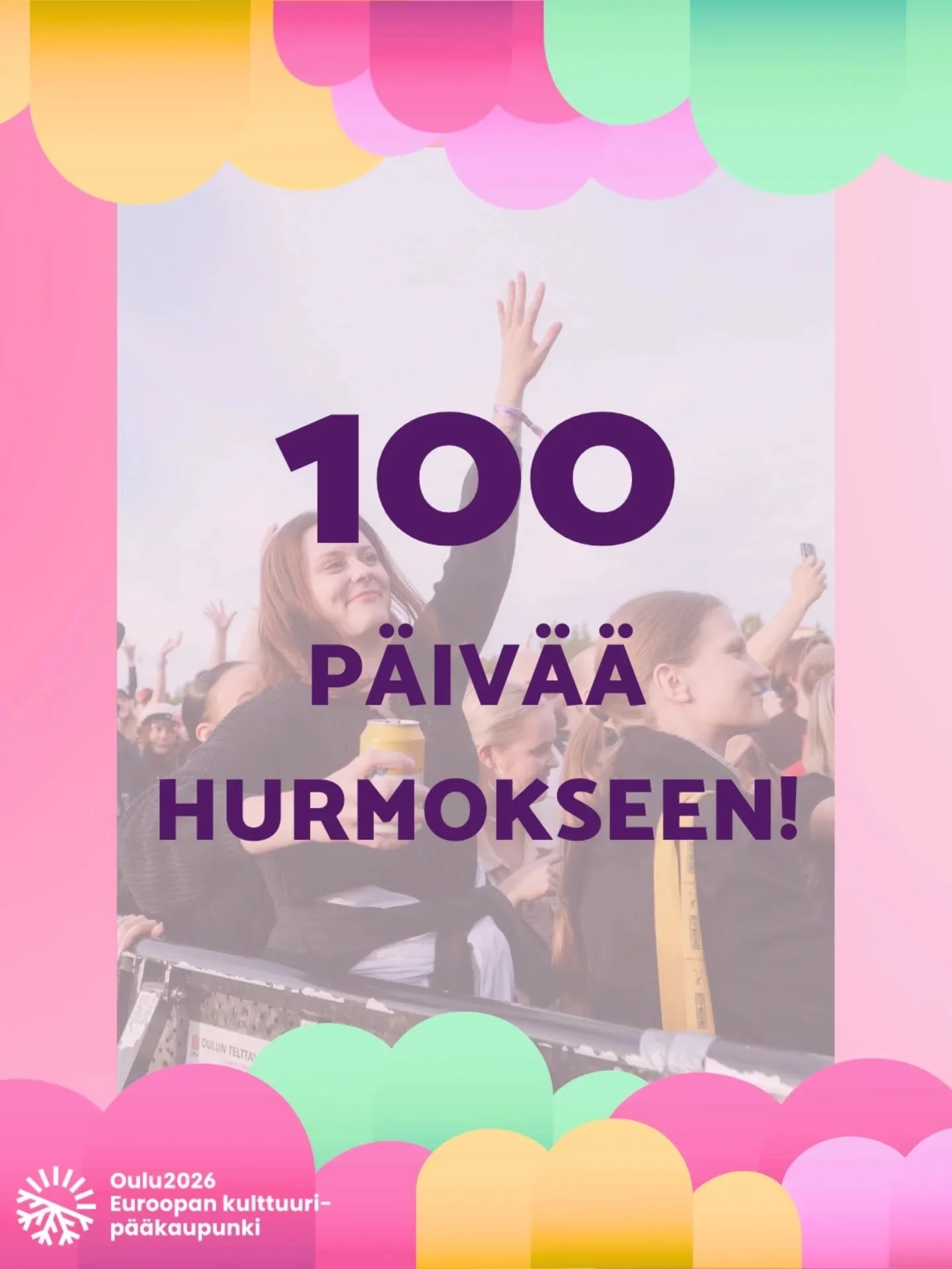 L&auml;ht&ouml;laskenta Hurmokseen💯

En&auml;&auml; 100 p&auml;iv&auml;&auml; ja Hurmos-sitsit valtaavat &Aring;str&ouml;minpuiston! Torstaina jatketaan Linnanmaan kampuksella p&auml;iv&auml;tapahtuman merkeiss&auml; ja perjantaina Hurmos huipentuu