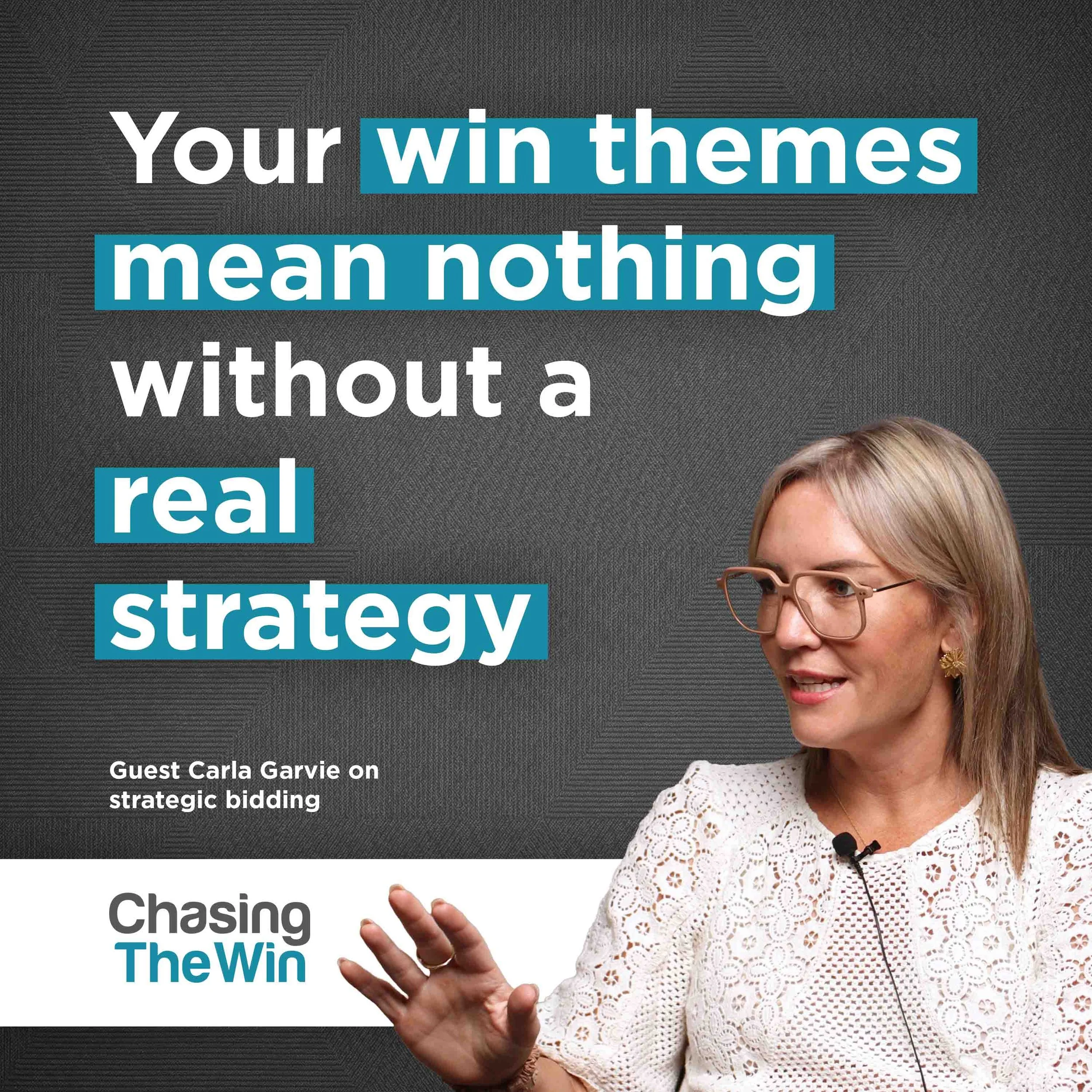 A Data Driven approach to winning major tenders with Carla Garvie
