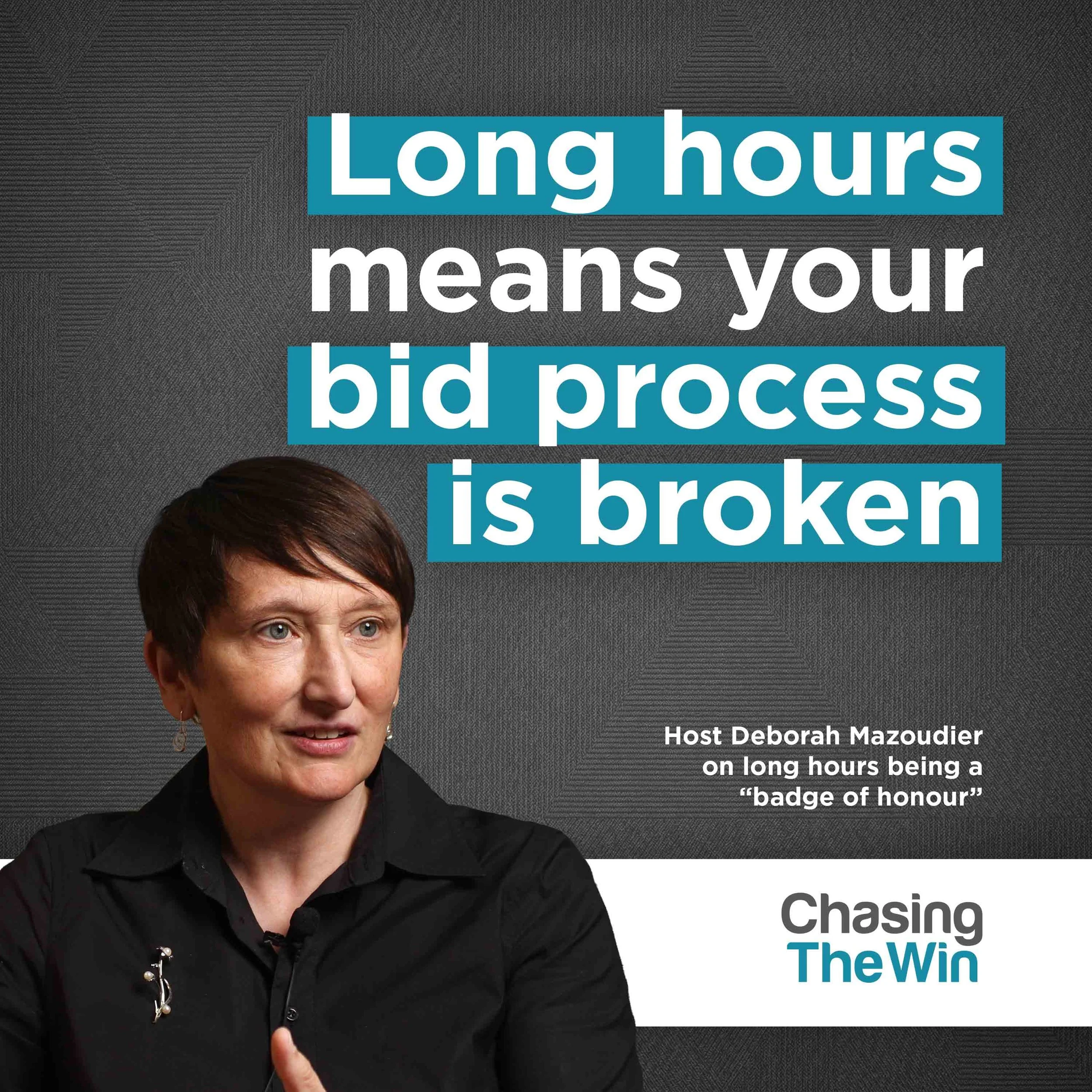 Long Hours Aren't A Badge Of Honour In Tendering: They Are A Red Flag