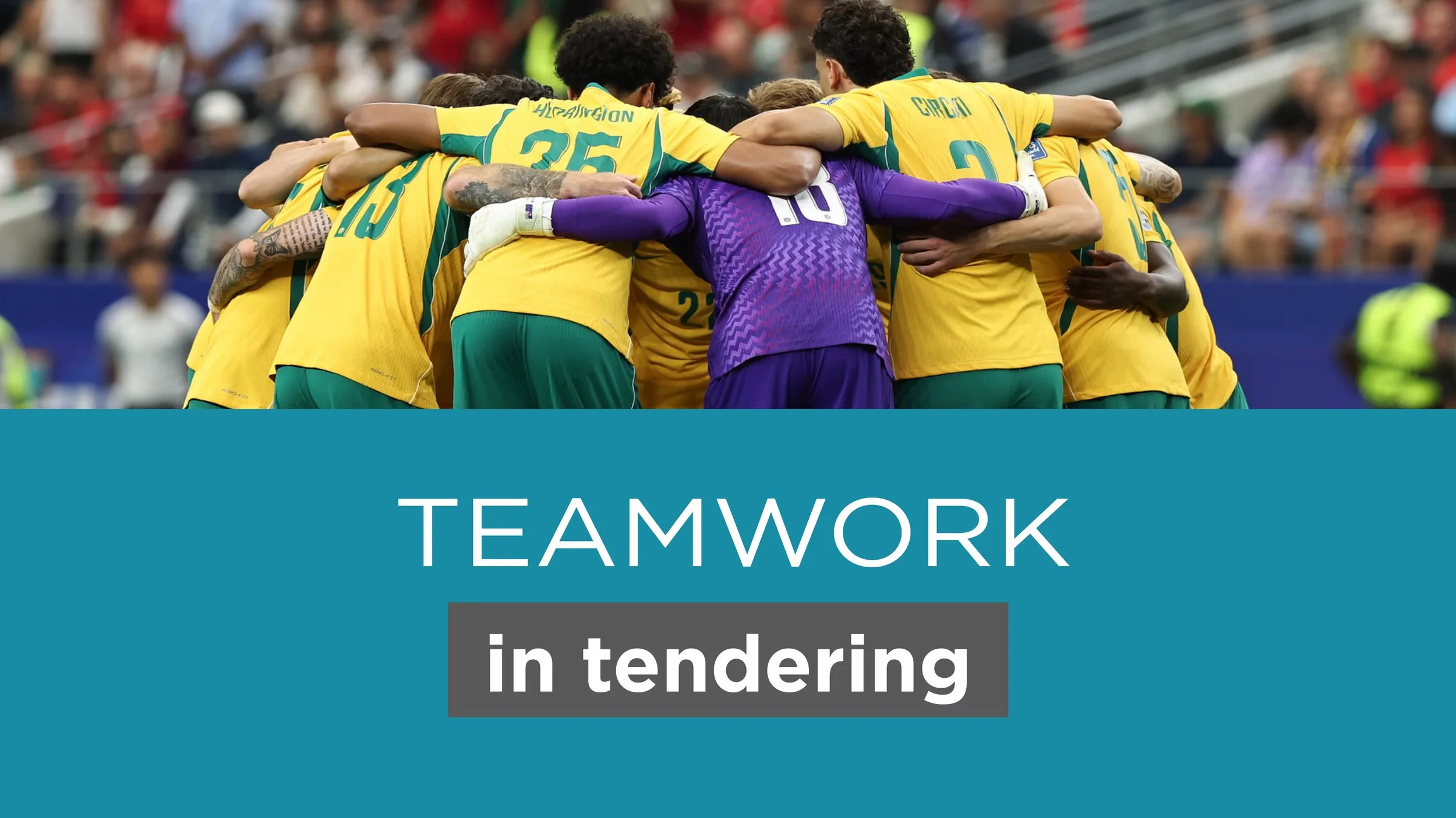 Teamwork in tendering