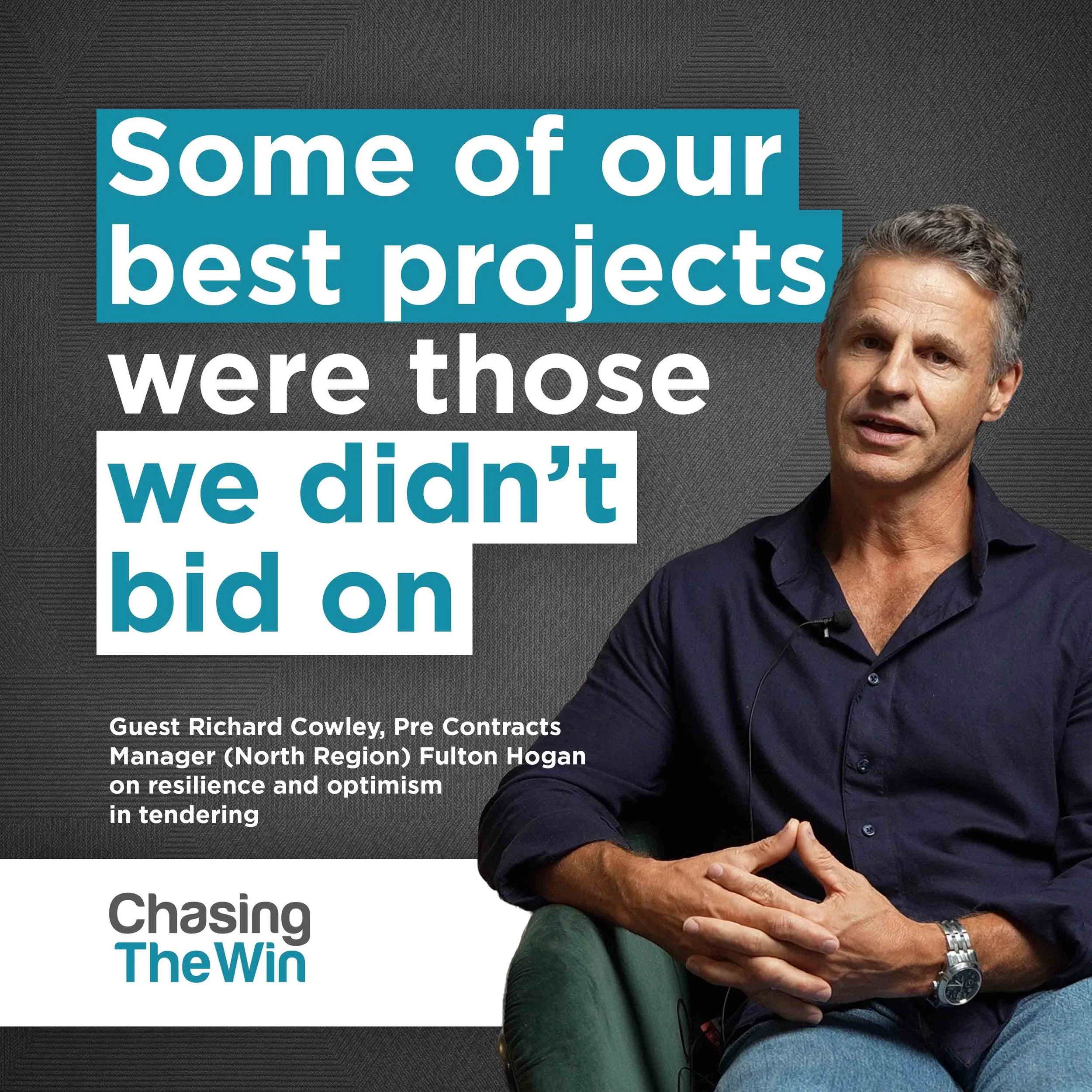 Winning pre-contracts strategy and insights with Richard Cowley