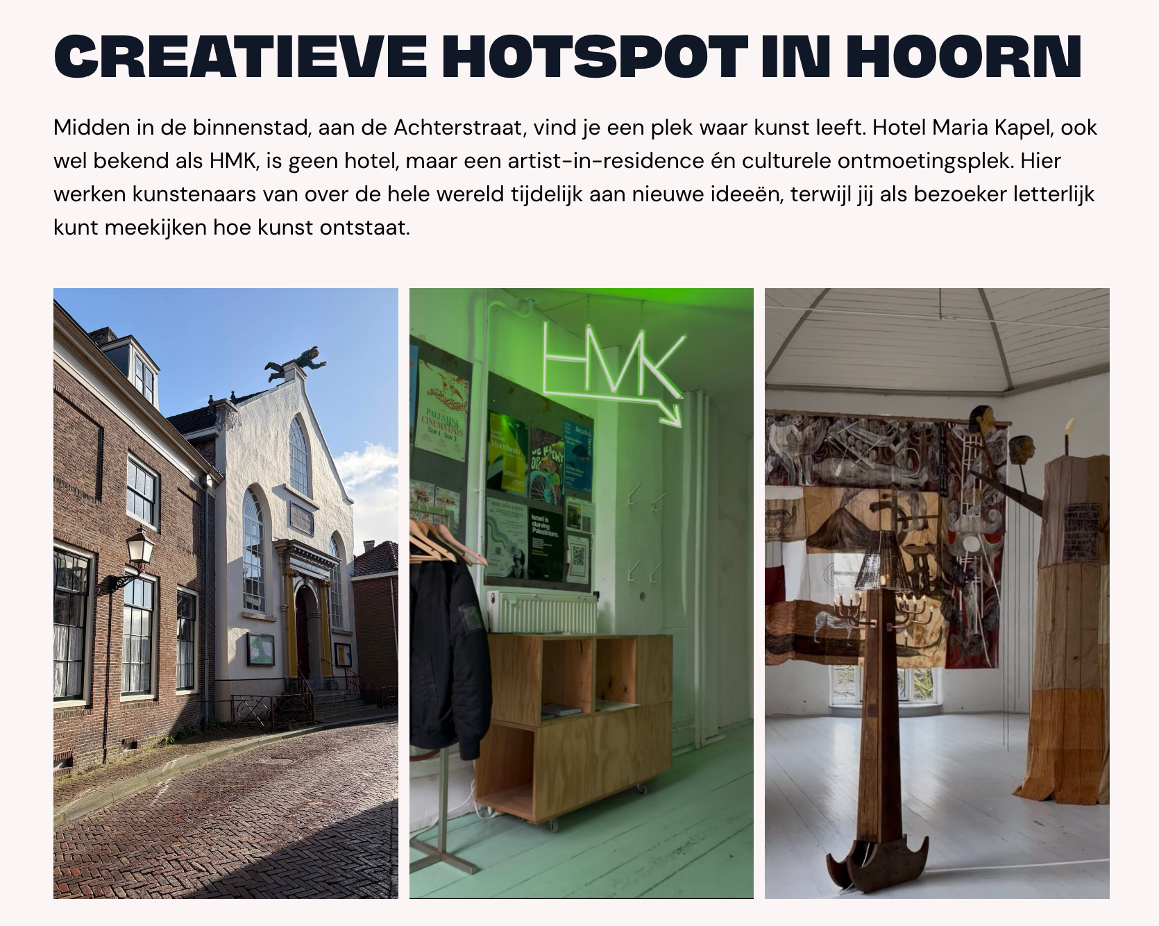 Kom naar Hoorn featuring HMK