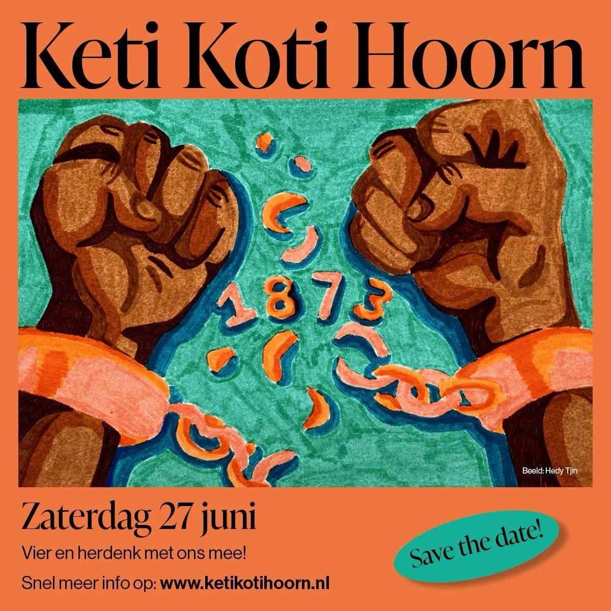 Announcement Keti Koti Hoorn 2026!
