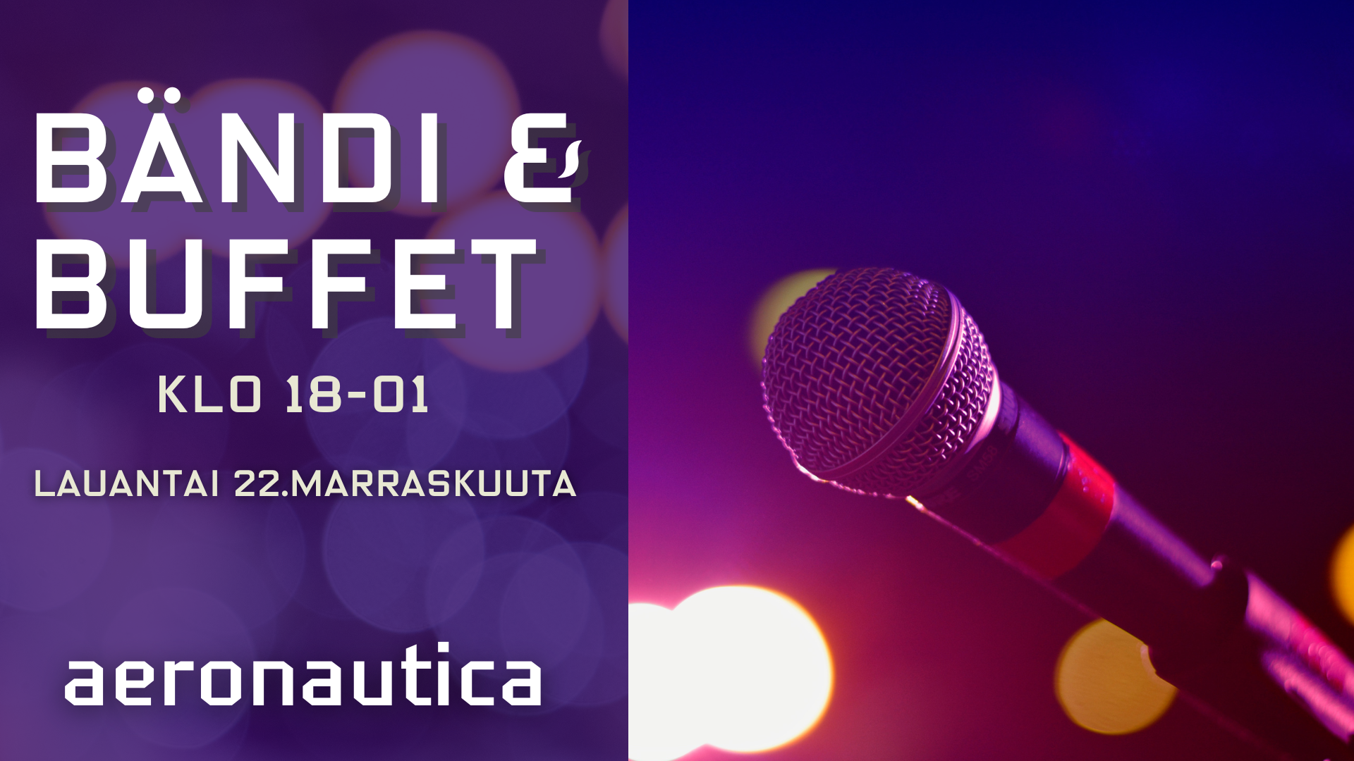 Bändi-ilta Aeronauticalla!🎸