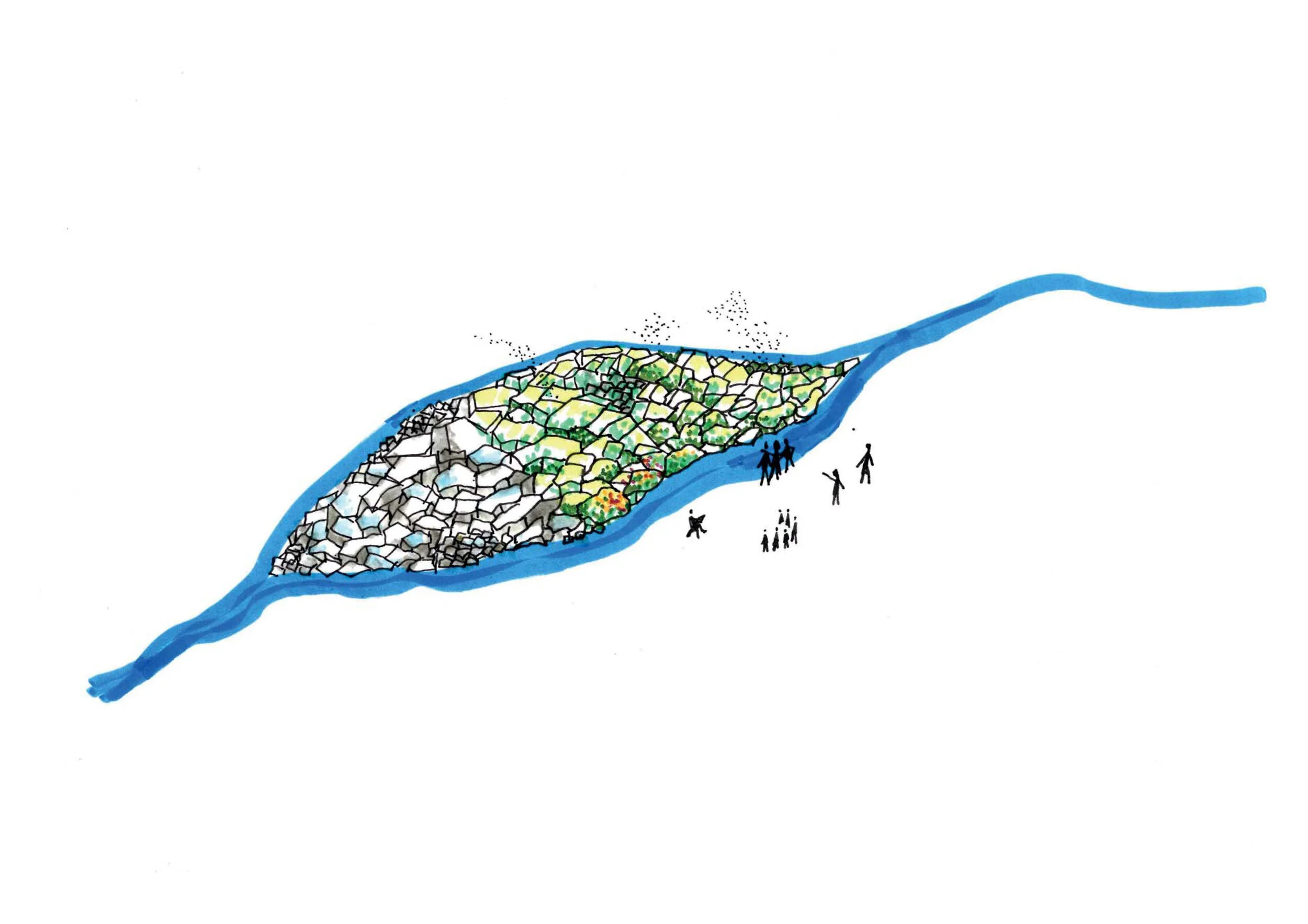 Future Island Sketch © OOZE 2018