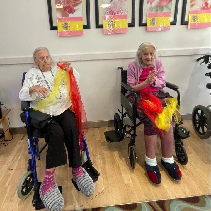 &iexcl;Hola! 🇪🇸 

It was Spanish Day recently at Sutton Court Care Centre! Our residents participated in lots of activities including chair dancing. 💃 

We plan your loved ones activities based on the type of care they need, read more on our websi