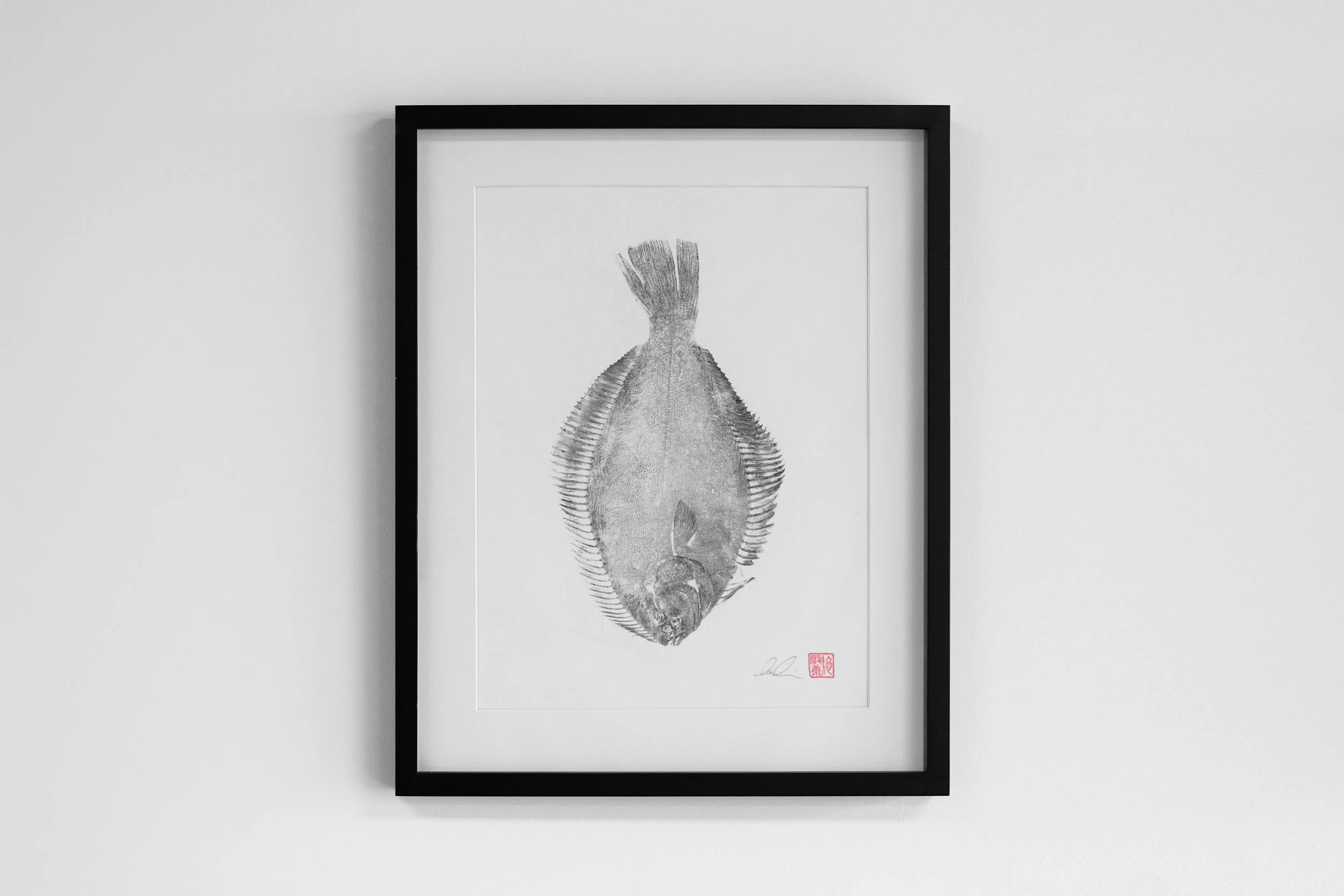 Twentysix Gallery Tim Li - A lasting impression-1012 Pātiki Tōtara - Yellowbelly Flounder.jpg