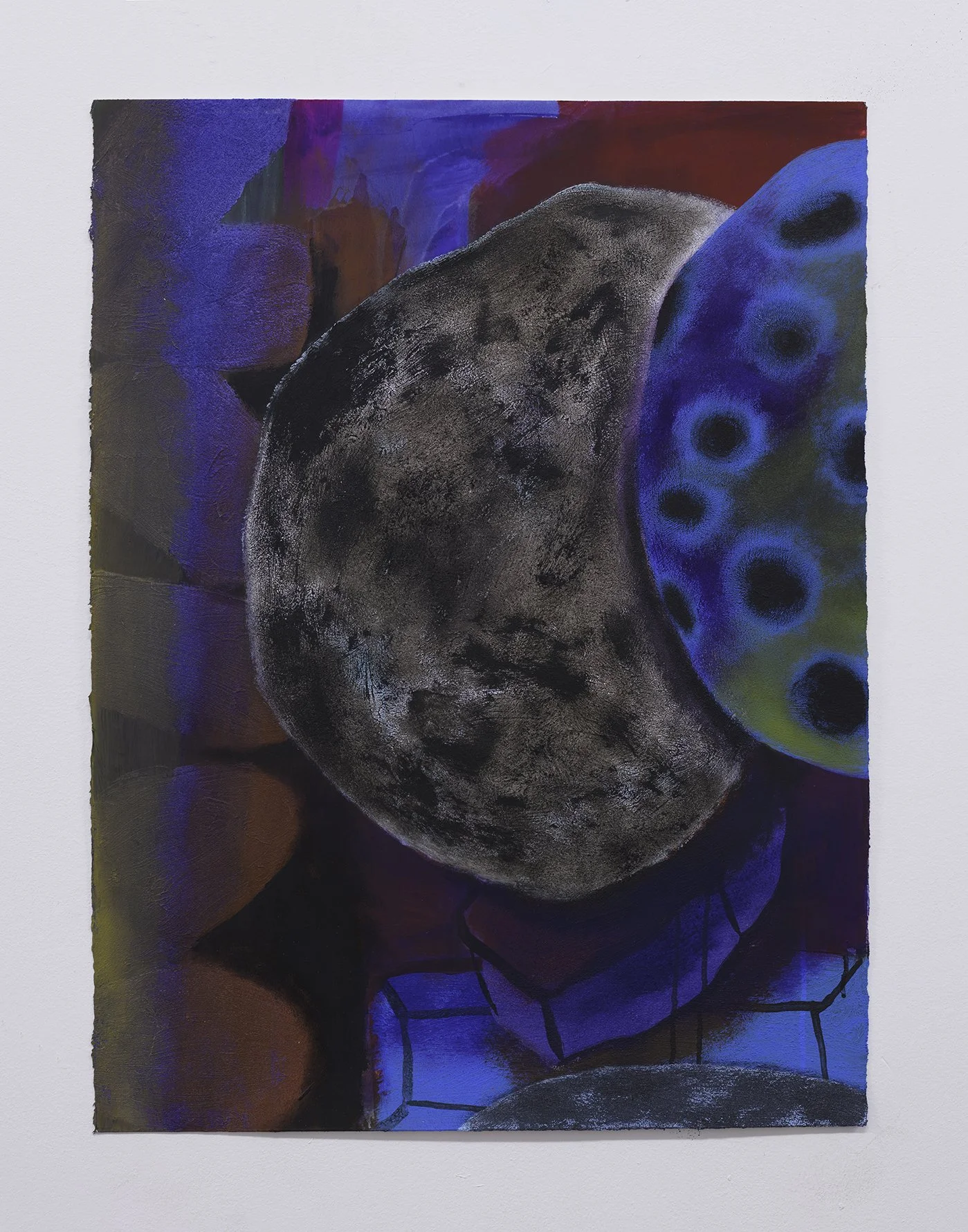 Alice Browne  Paper 9, 2023, acrylique et gouache sur papier 425 g_m², 76cm x 56cm .jpg