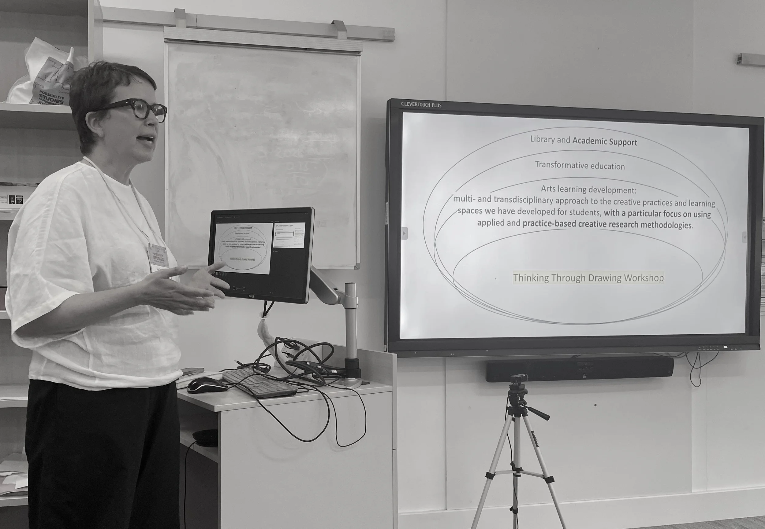 Sketching Potential: The Hope Booth. Conference of Possibility Studies. Cambridge, UK.