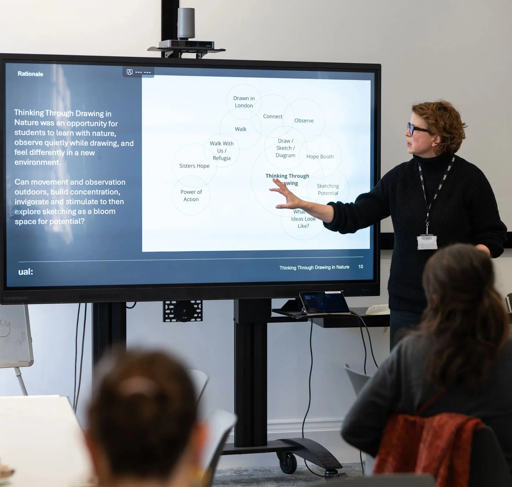 Thinking Through Drawing in Nature. Presentation. UAL Academic Support Forum, London UK.