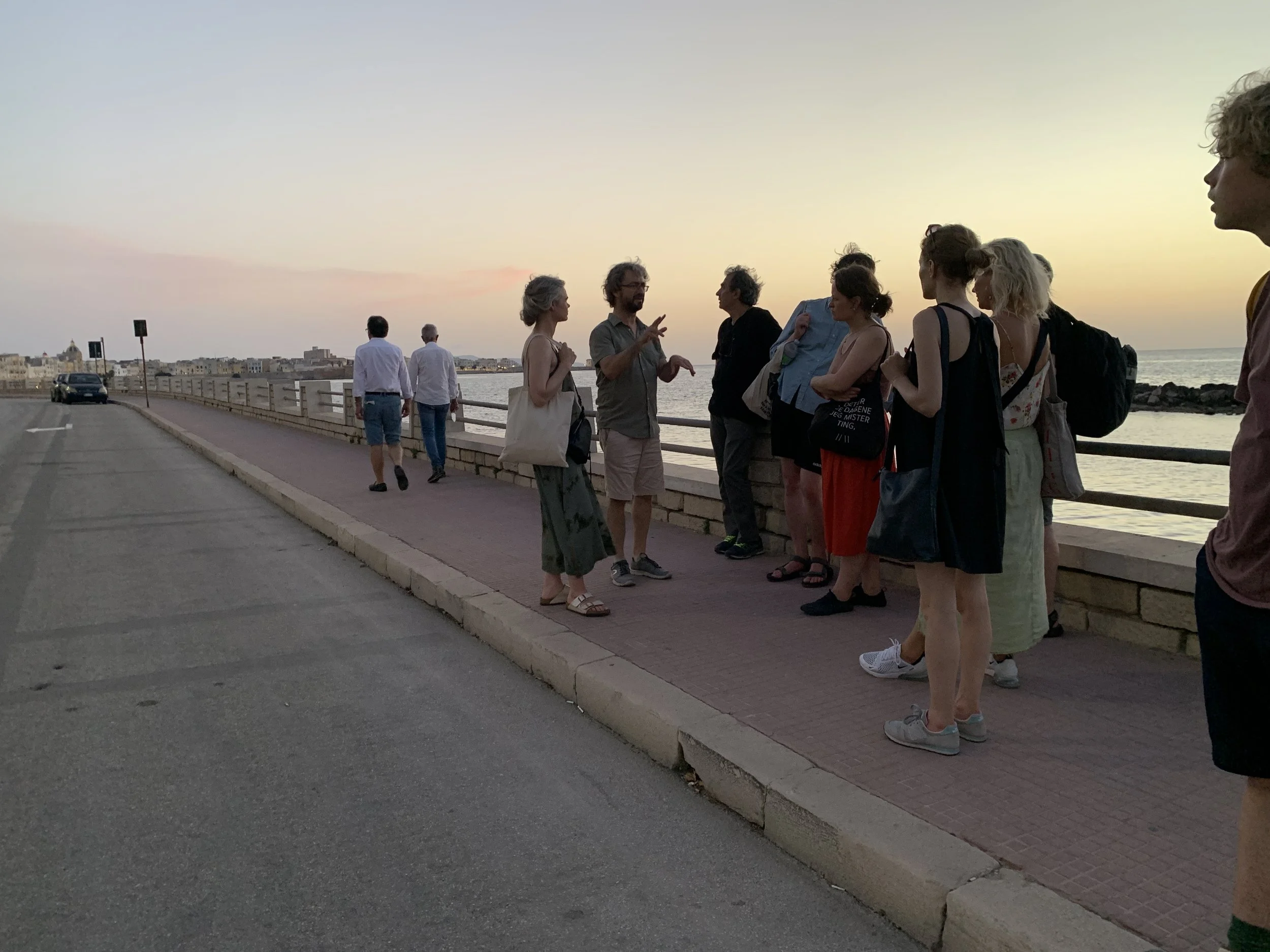 Ruins. Exhibition. Trapani, Sicily, Italy.