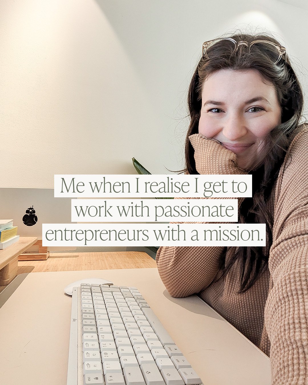 Your missions and projets fuel mine! 🤩

I started my business because I wanted my work to have an impact and contribute to passionate businesses that make the world a better place. I get SO giddy and excited hearing about your WHY and your story. La