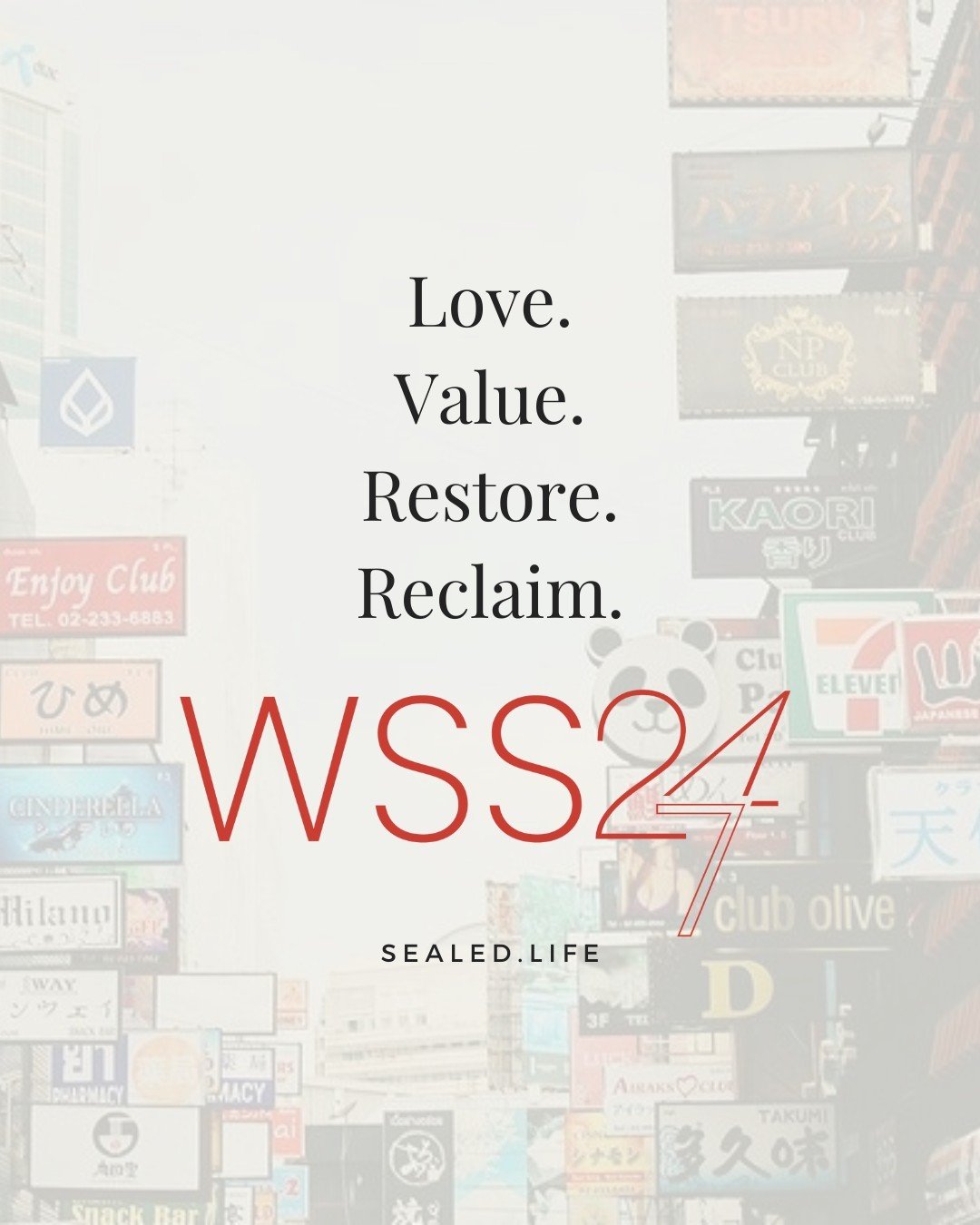 Join us at the World Sealed Summit 2024! 🌐✨️ Our goal is to equip you to fight human trafficking through our four core values: love, value, restore, reclaim. 🌹 Join us on Saturday, August 24th for an empowering conference followed by an inspiring f