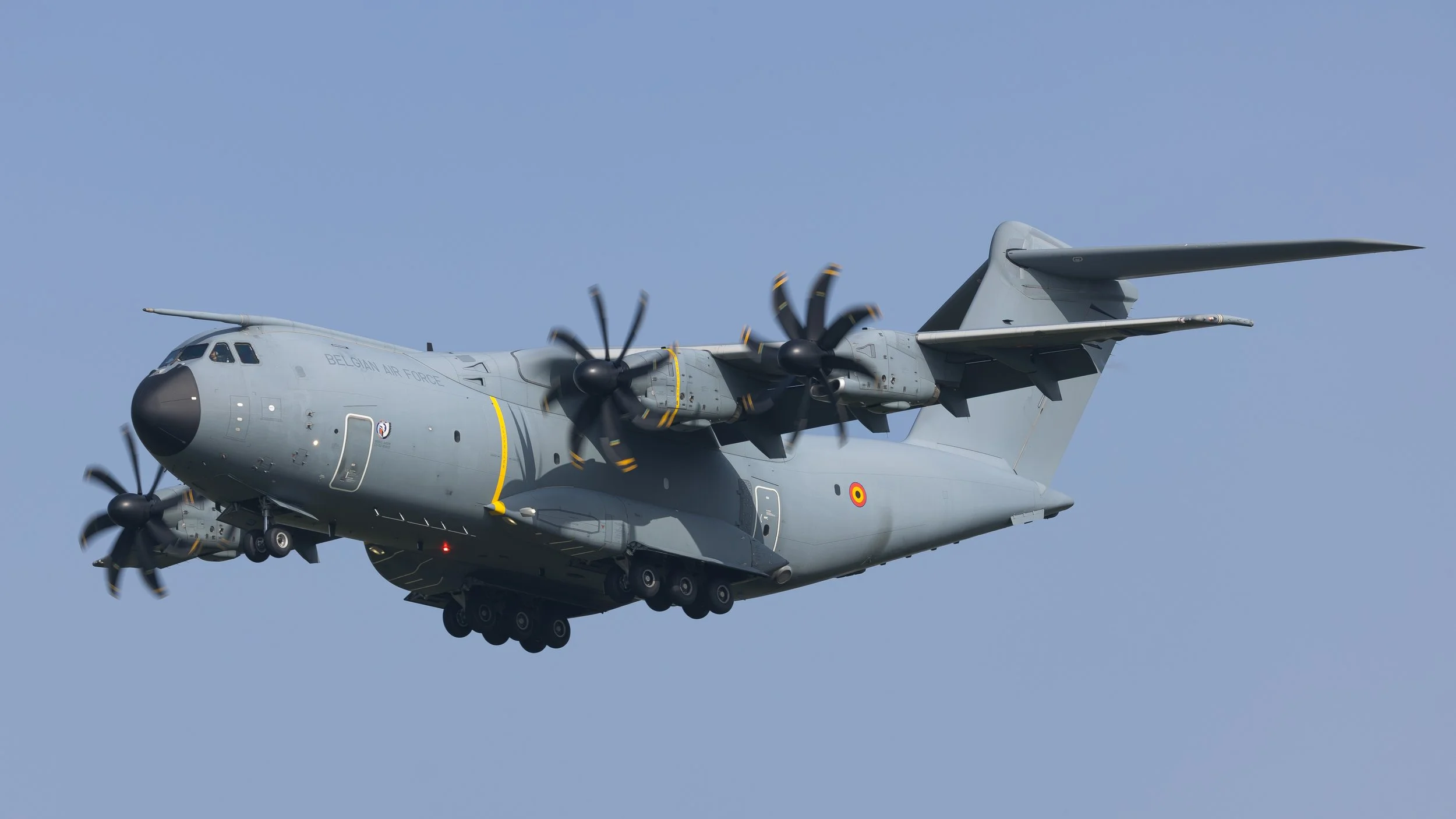 BAF A400M serial CT-03 Kleine-Brogel 09 Mar 2026
