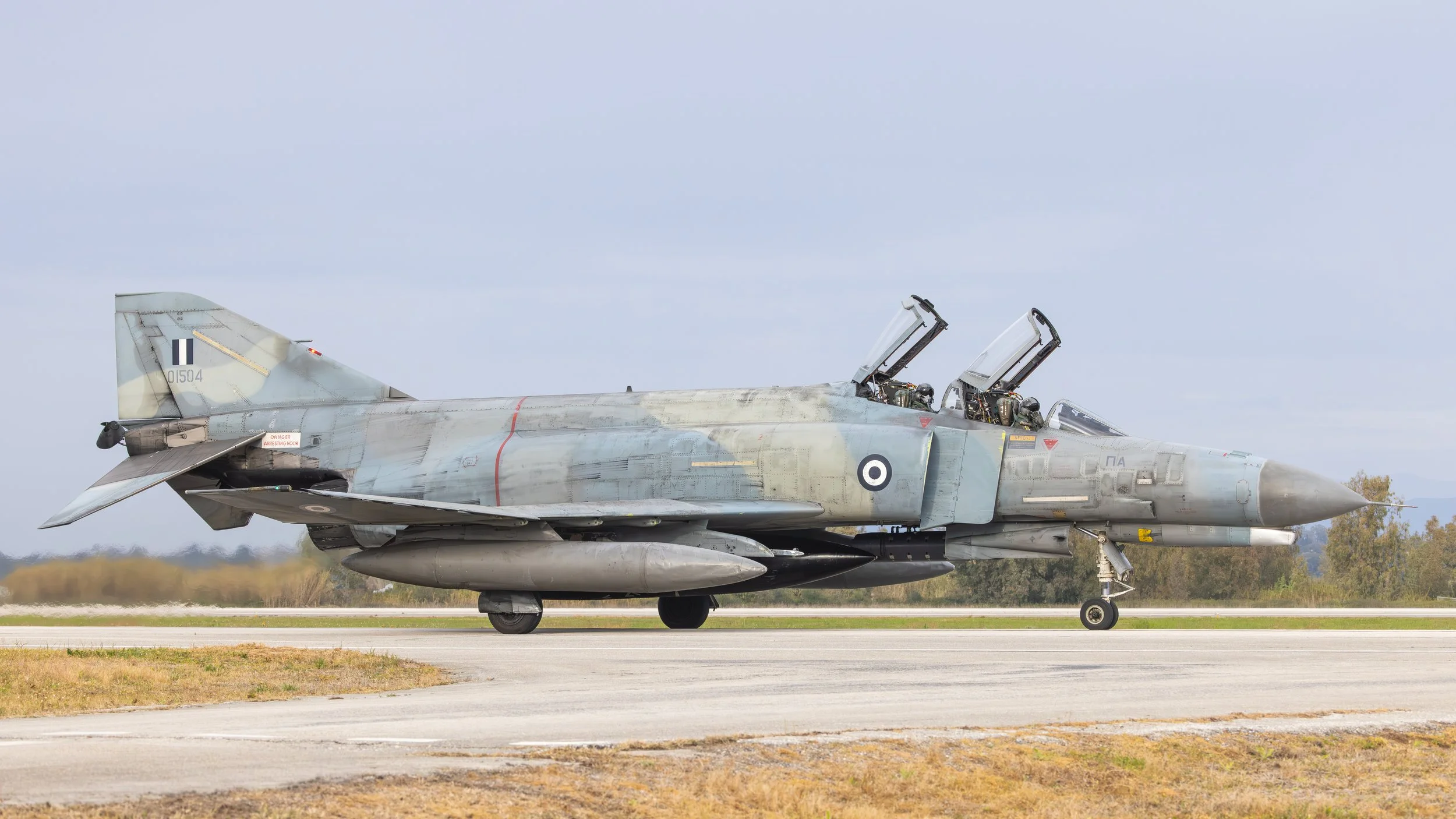 Hellenic Air Force F-4E AUP Phantom II serial 01504.