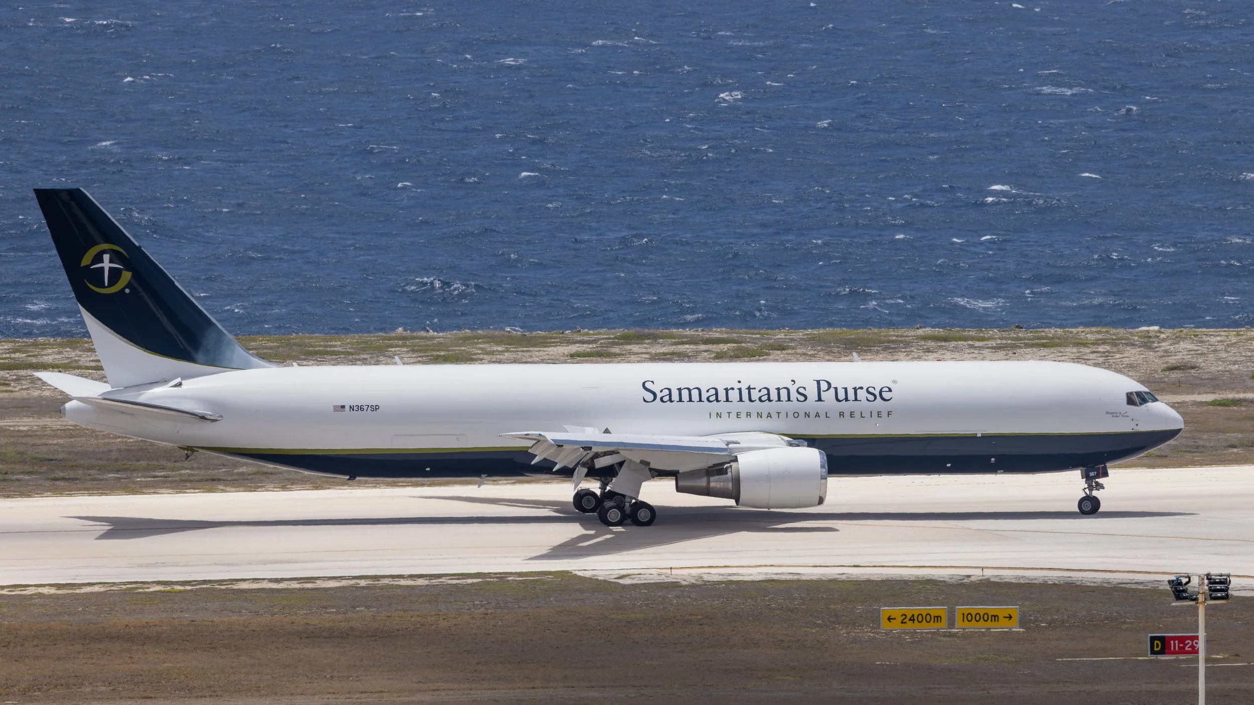 Rare Visitor: Samaritan’s Purse Boeing 767-300F(ER) N367SP fuel stop in TNCC during Venezuela Earthquake Operations