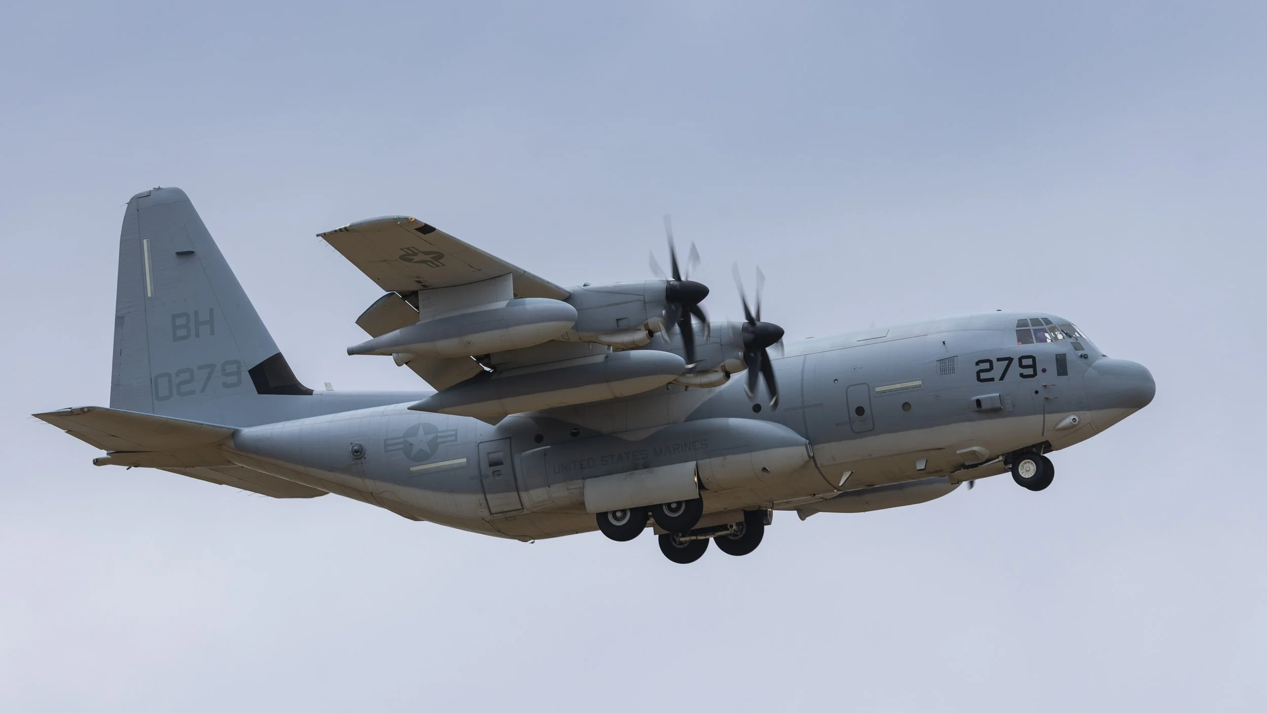 USMC KC-130J BuNo 170279 landing at Curacao TNCC 04 July 2026
