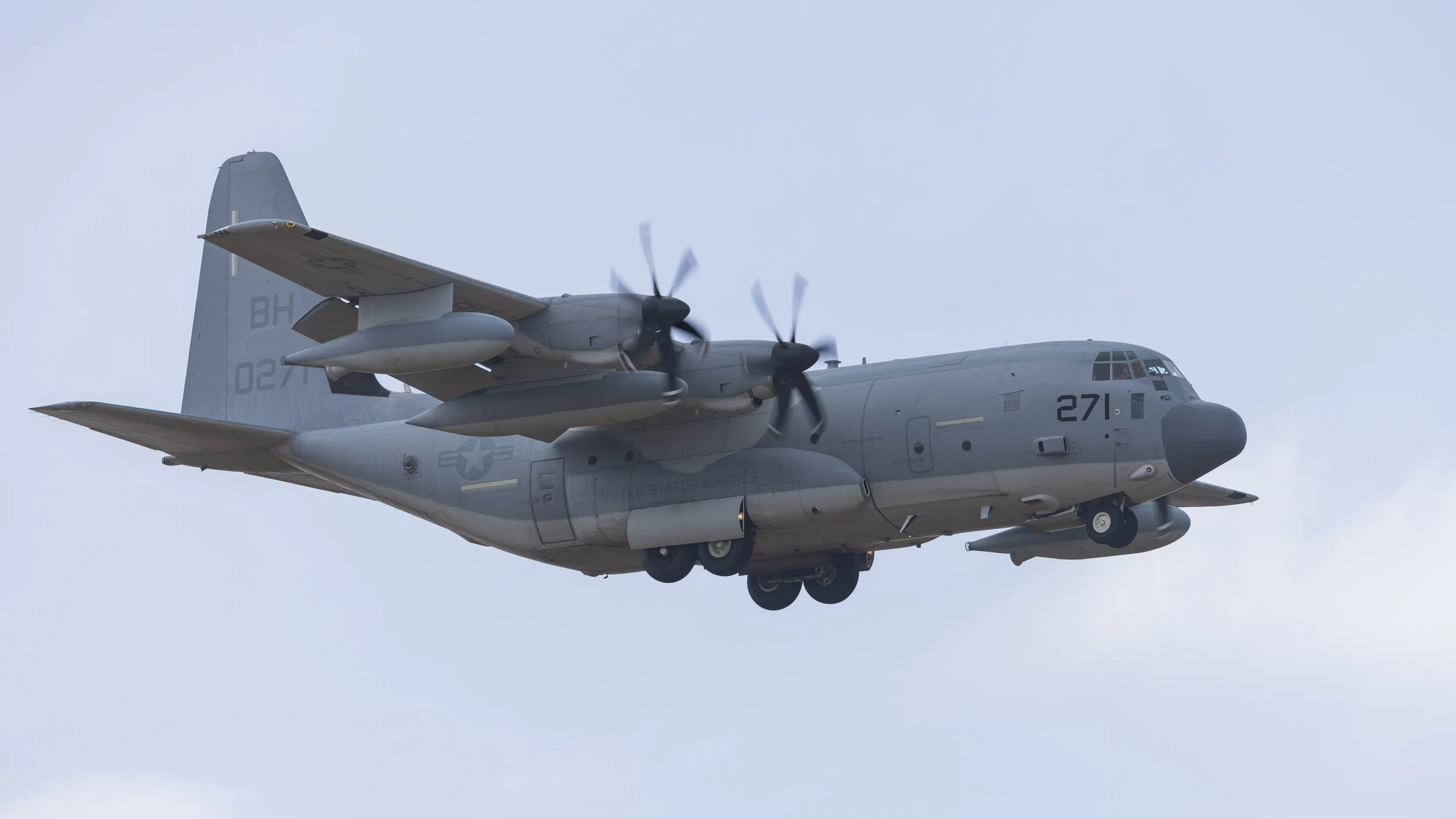 USMC KC-130J BuNo 170271 VMGR-252 arrives in Curacao 19 July 2026