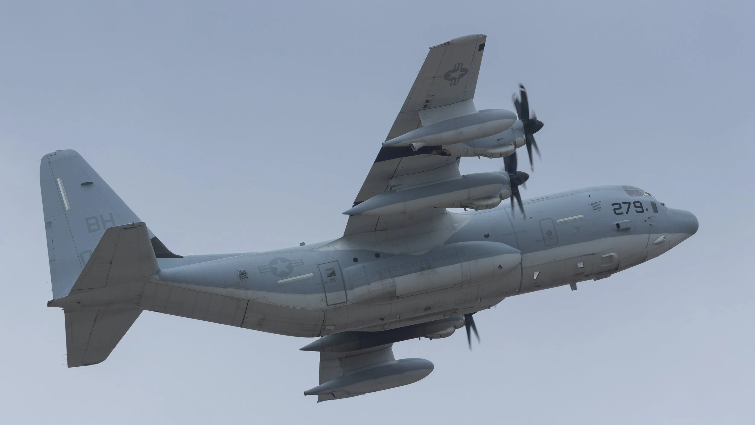 USMC KC-130J BuNo 170279 departing Curacao TNCC 04 July 2026