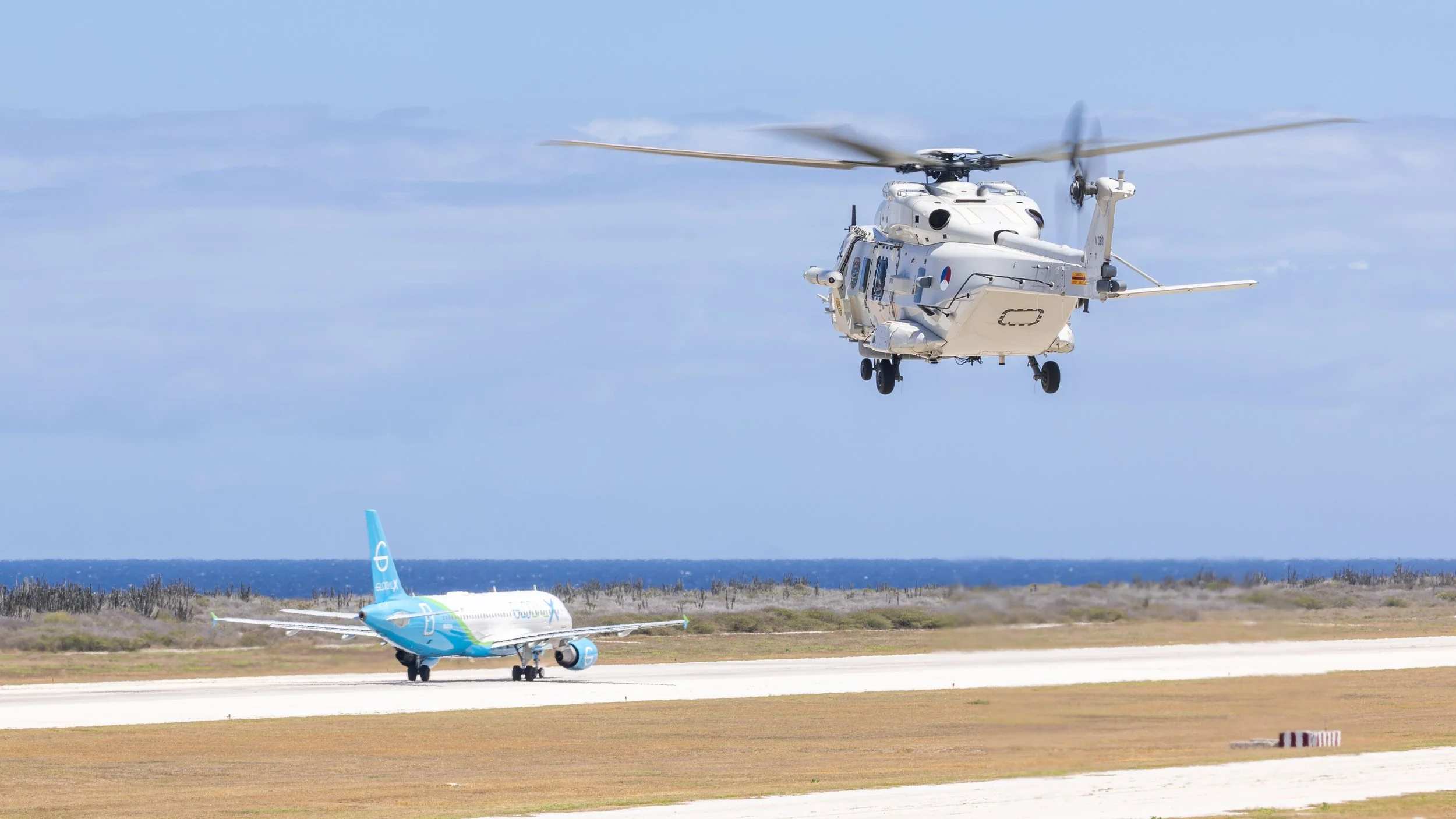 Royal Netherlands Navy 860 Squadron NH-90 N-088 in Curacao TNCC