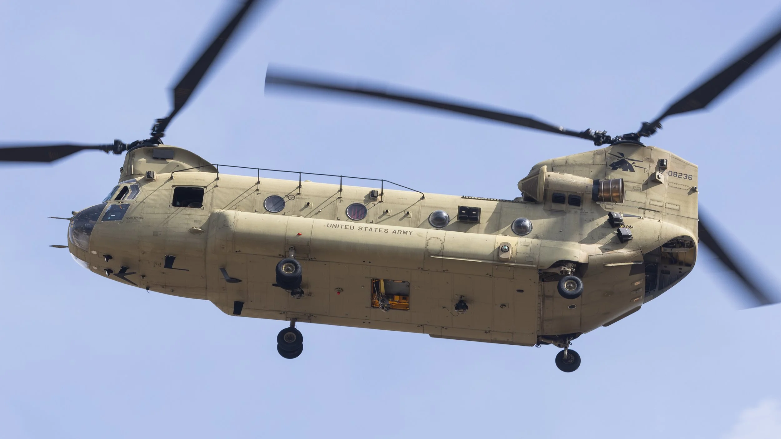 US Army CH-47F Serial 17-08236 returning to Curacao TNCC from Caracas 02 July 2026