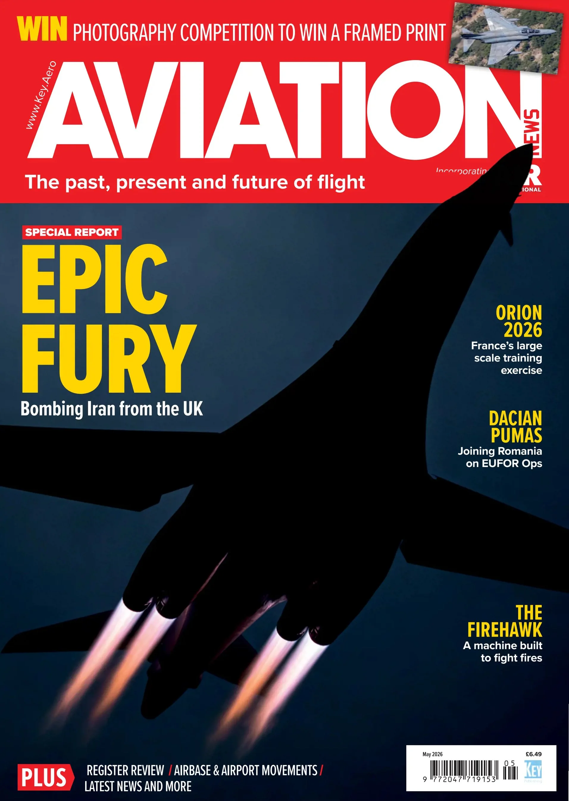Aviation News magazine cover May 2026 issue