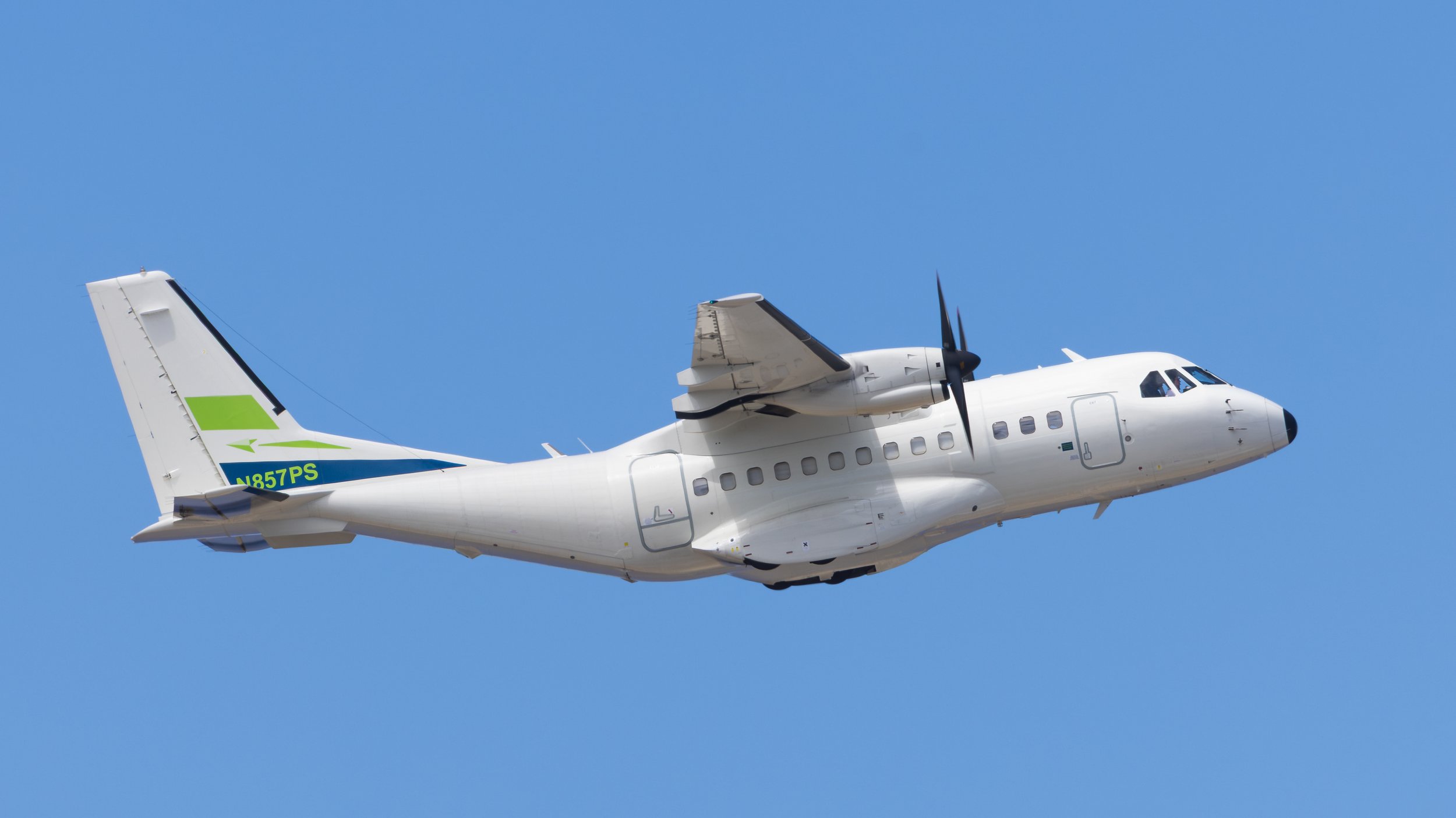 Prescott Support CASA CN-235 N857PS at Curaçao International Airport