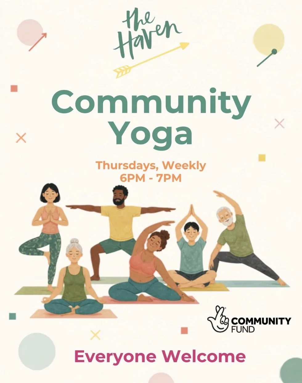 Weekly Community Yoga @ The Haven with Sally Munro