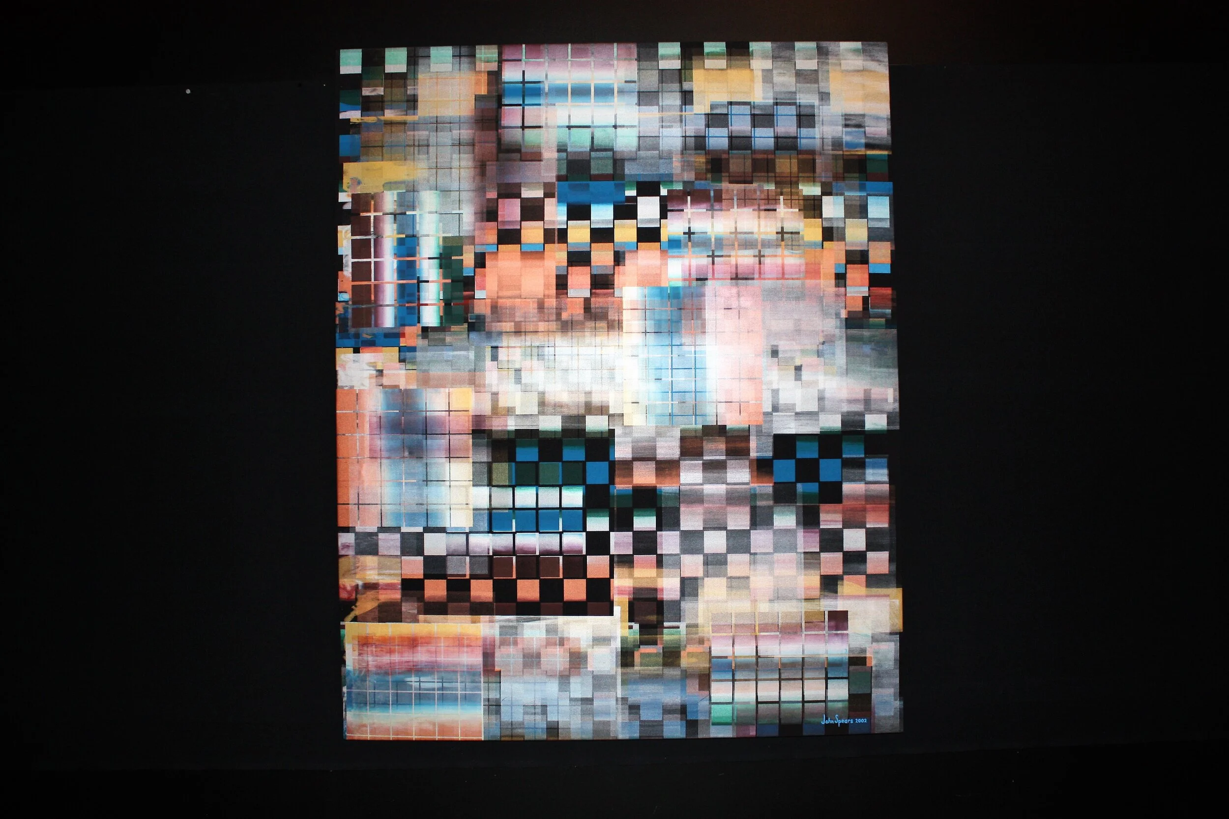 Computer Chip II 48 x 60”