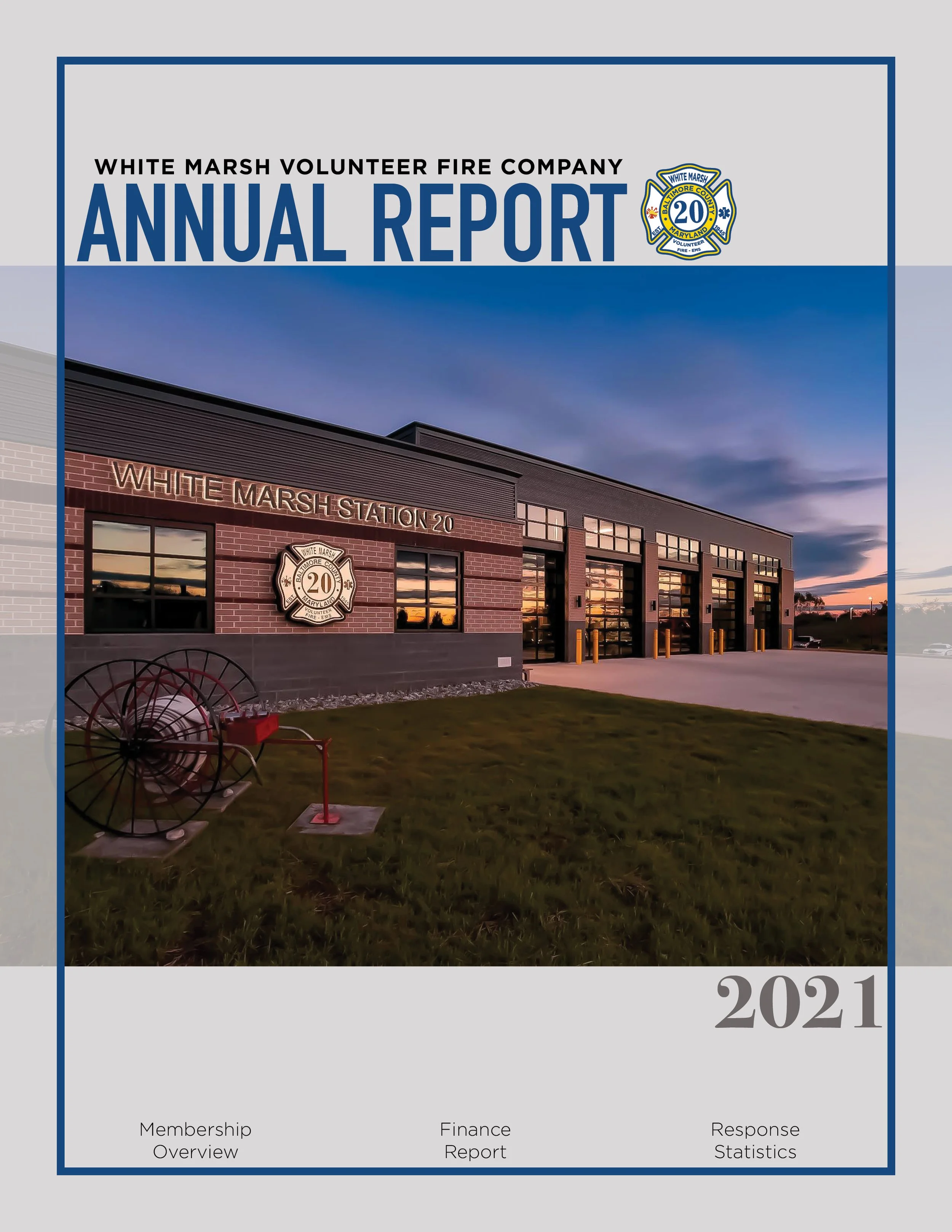 White Marsh Volunteer Fire 2021 Annual Report