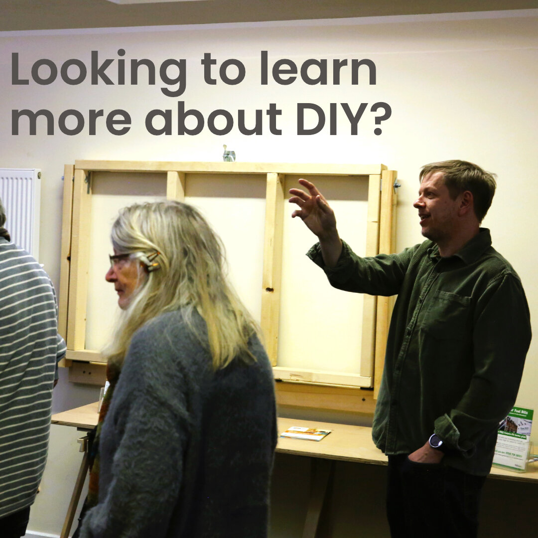 ... then come along to our FREE DIY Workshops! 

And we've got plenty coming up, why not join us for...

💻 Online Intro to Solid Wall Insulation on Tues 30 May 2023 @ 7pm - gain specialist intel on how to make your walls more energy efficient &amp; 