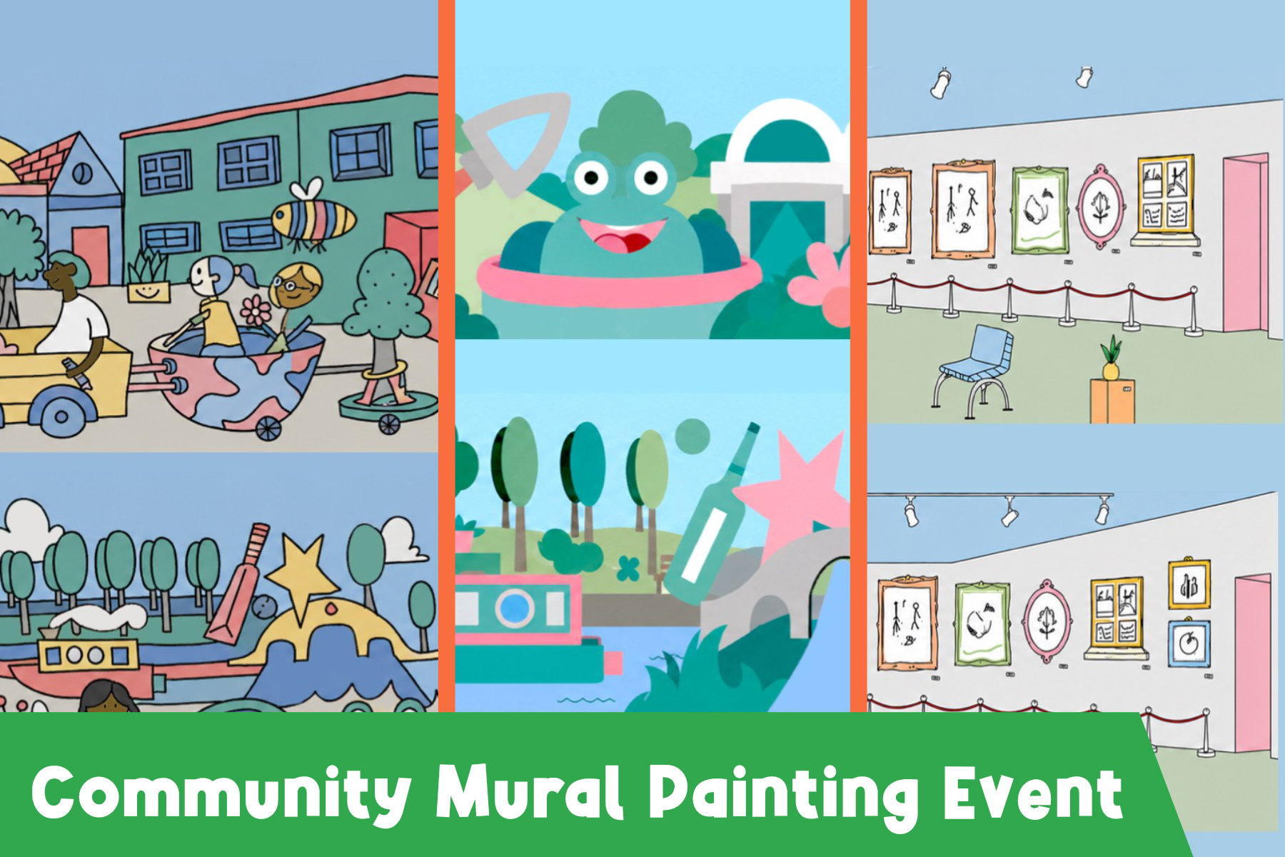 Meadows Community Mural Painting Event