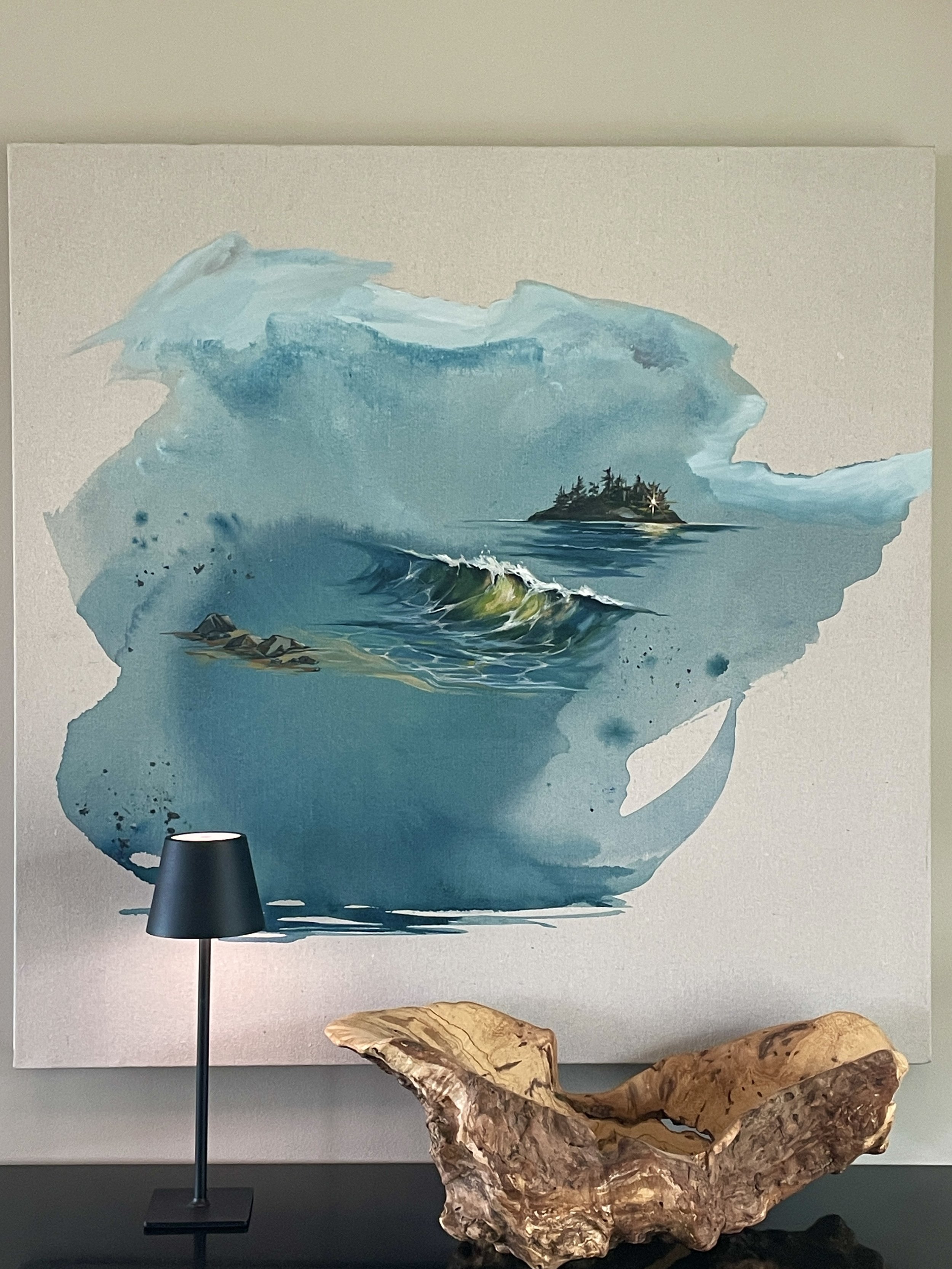 "Solitude" | 36" x 36"