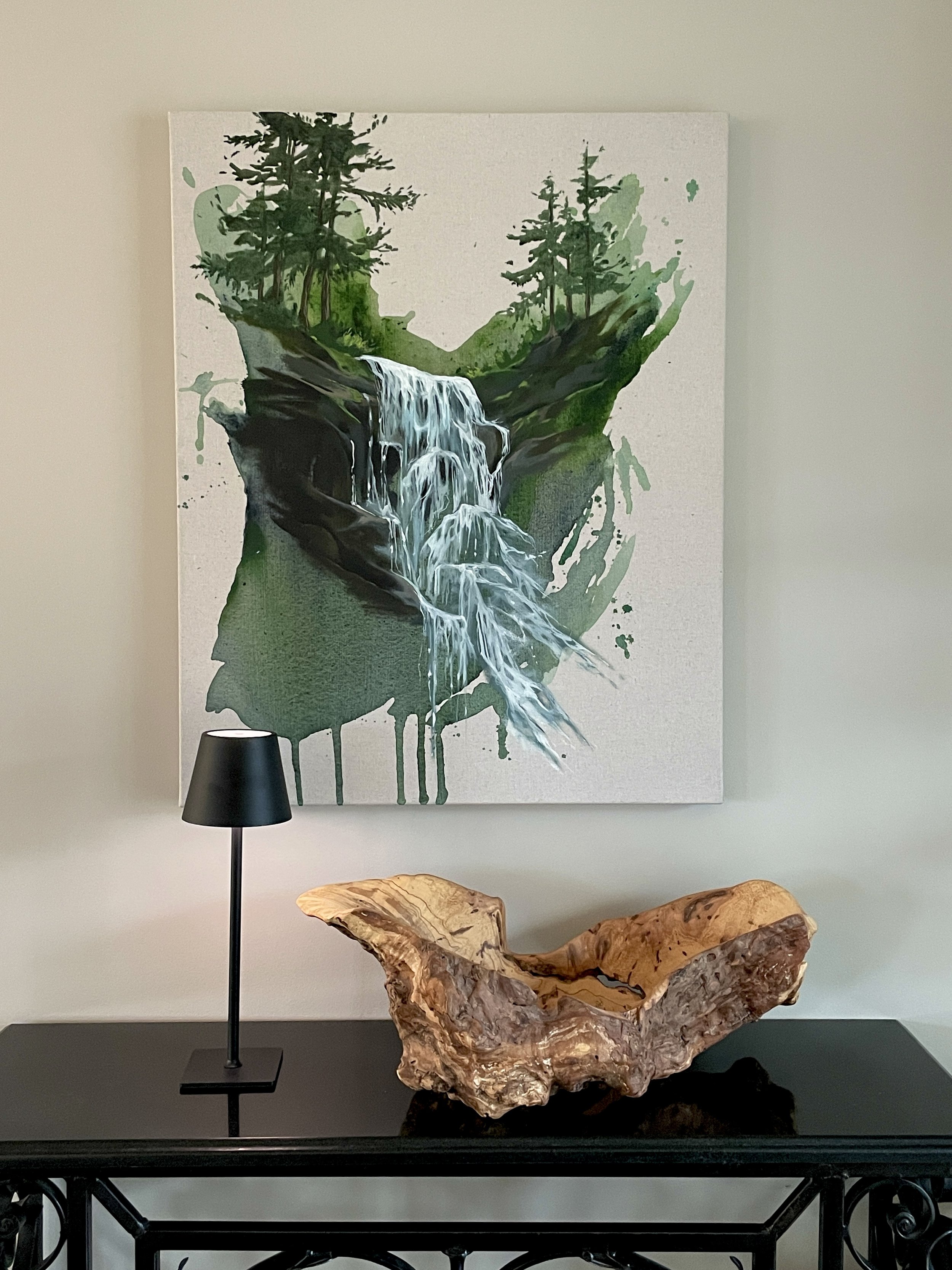 "Kelly Falls" | 24" x 30"